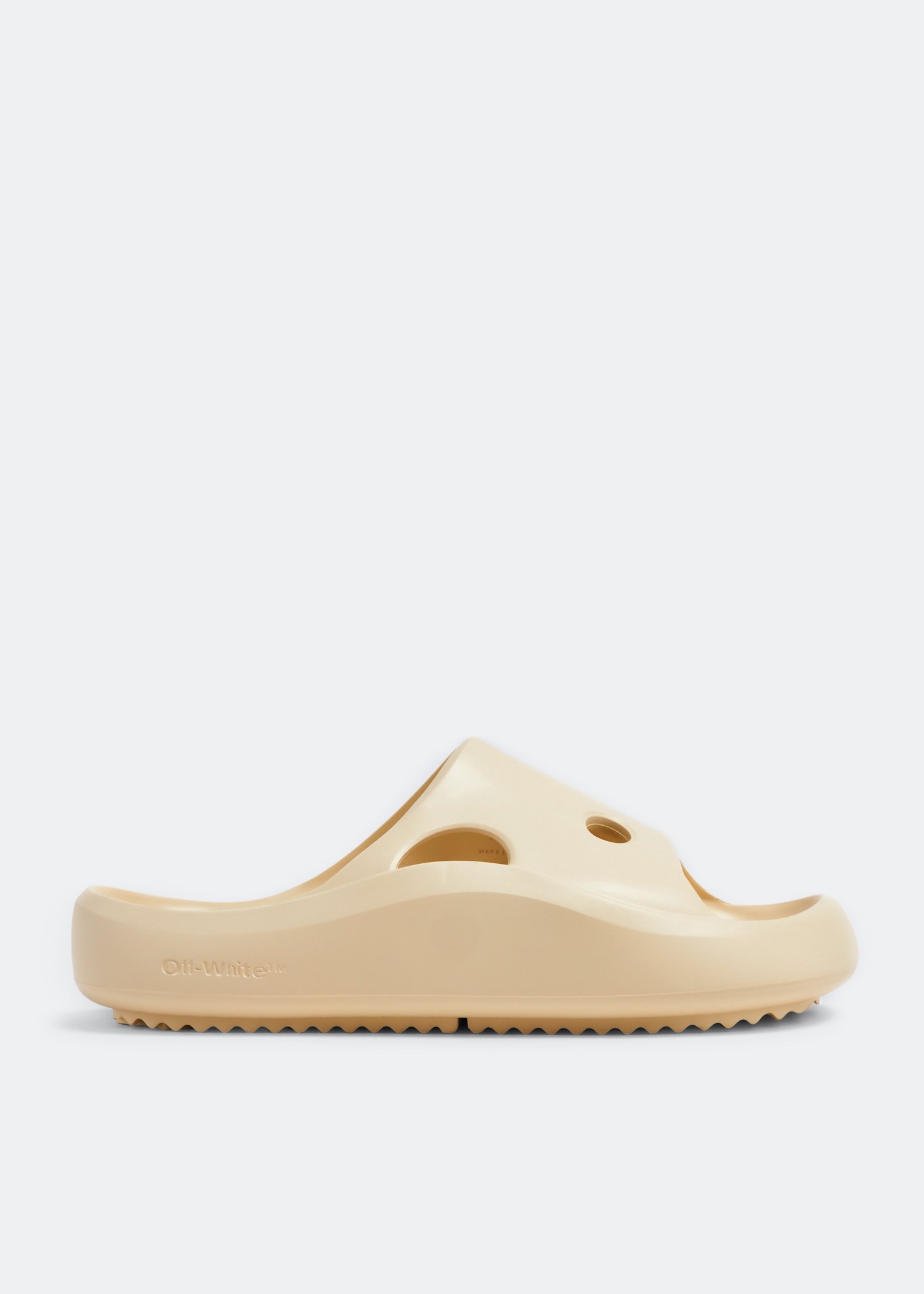 Off-White Meteor slides for Women - Beige in Oman | Level Shoes