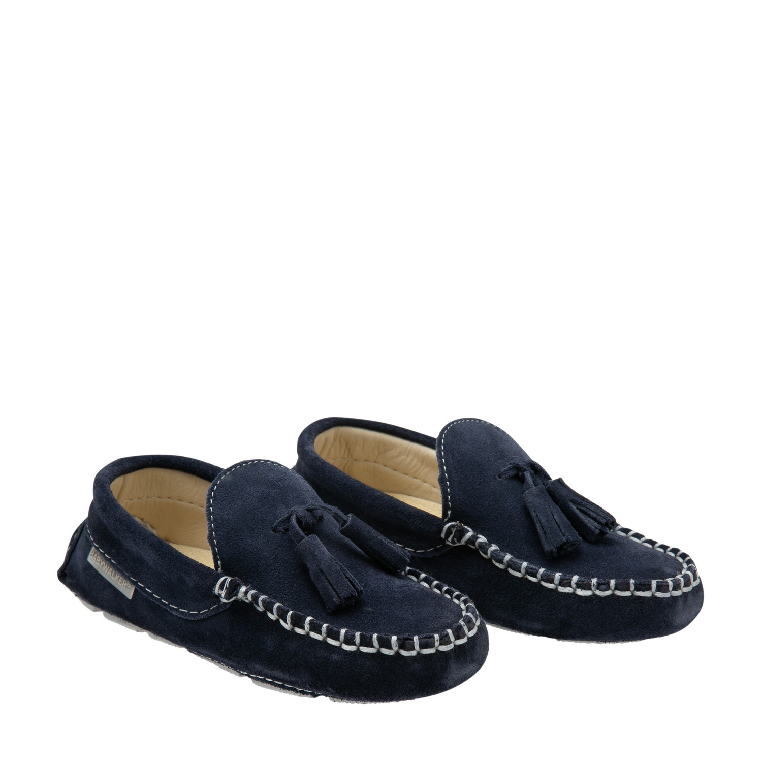 

Suede moccasins, Blue