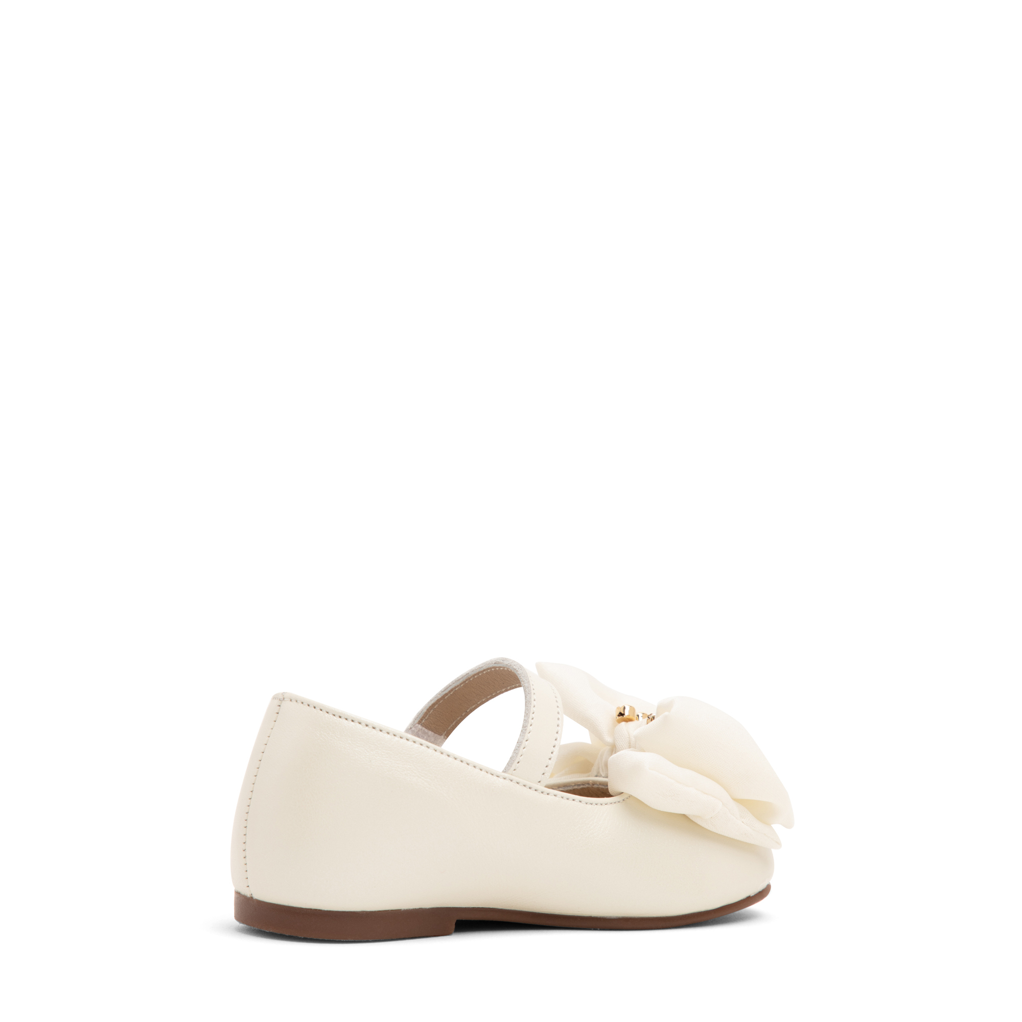 

Leather ballerinas, White