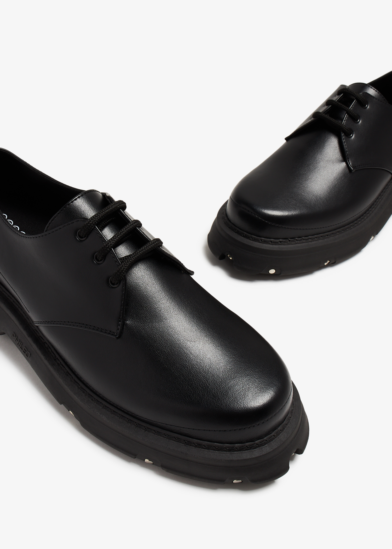 Phileo 005.2 - Derby shoes for ADULT-UNISEX, Men, Women - Black in 