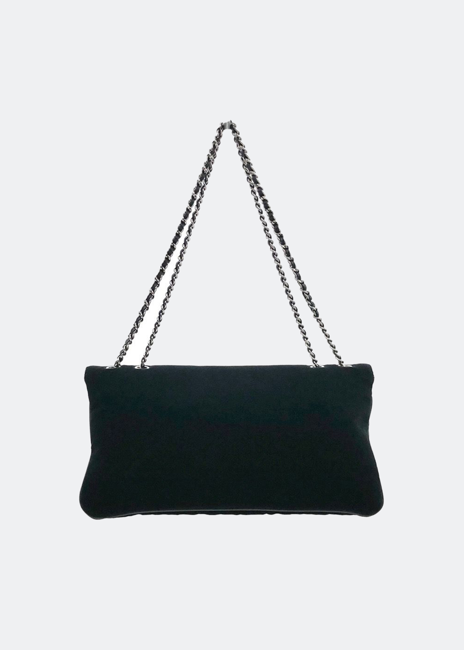 

Mademoiselle lock vintage flap bag, Black