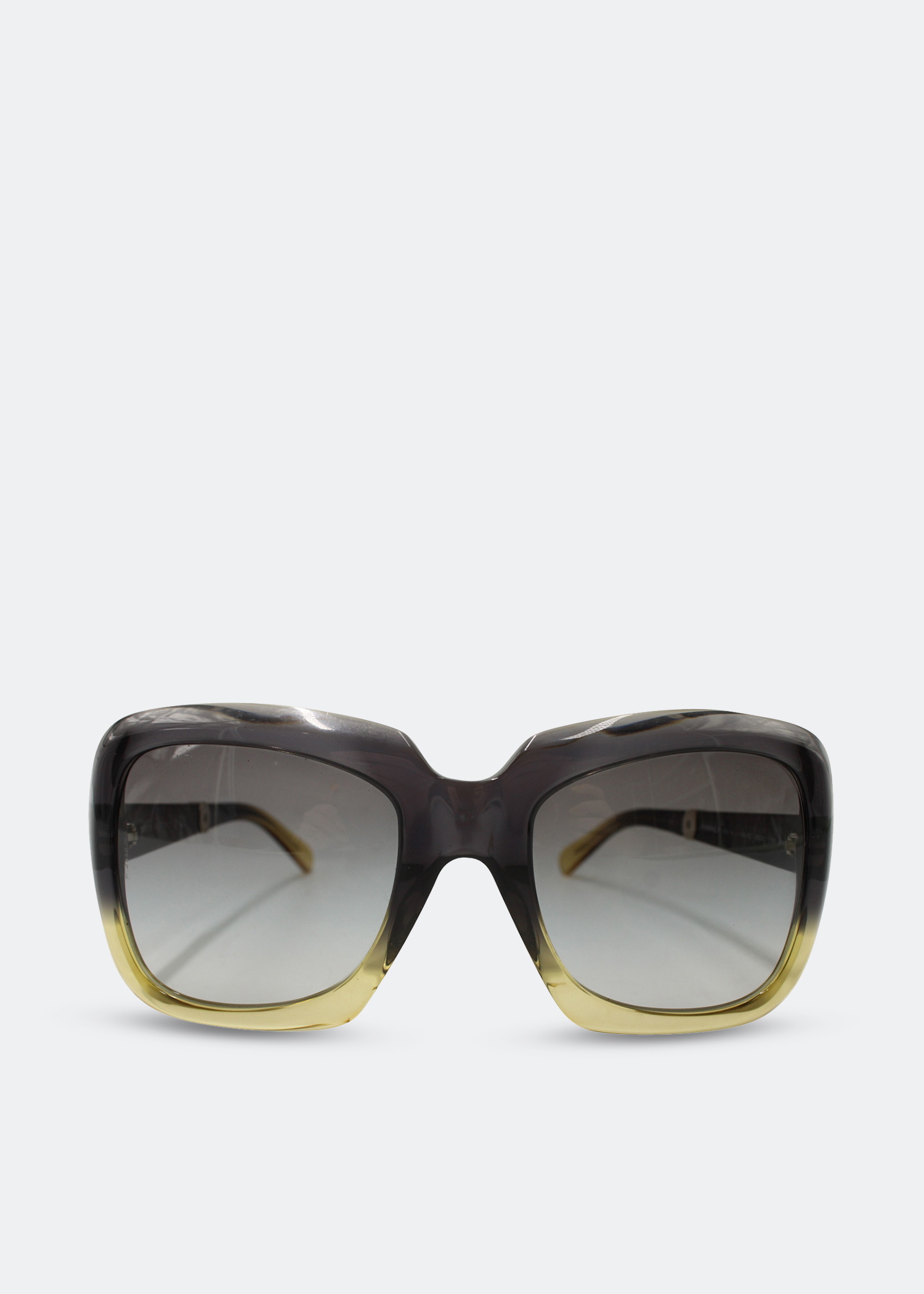 

5157 square gradient sunglasses, Black