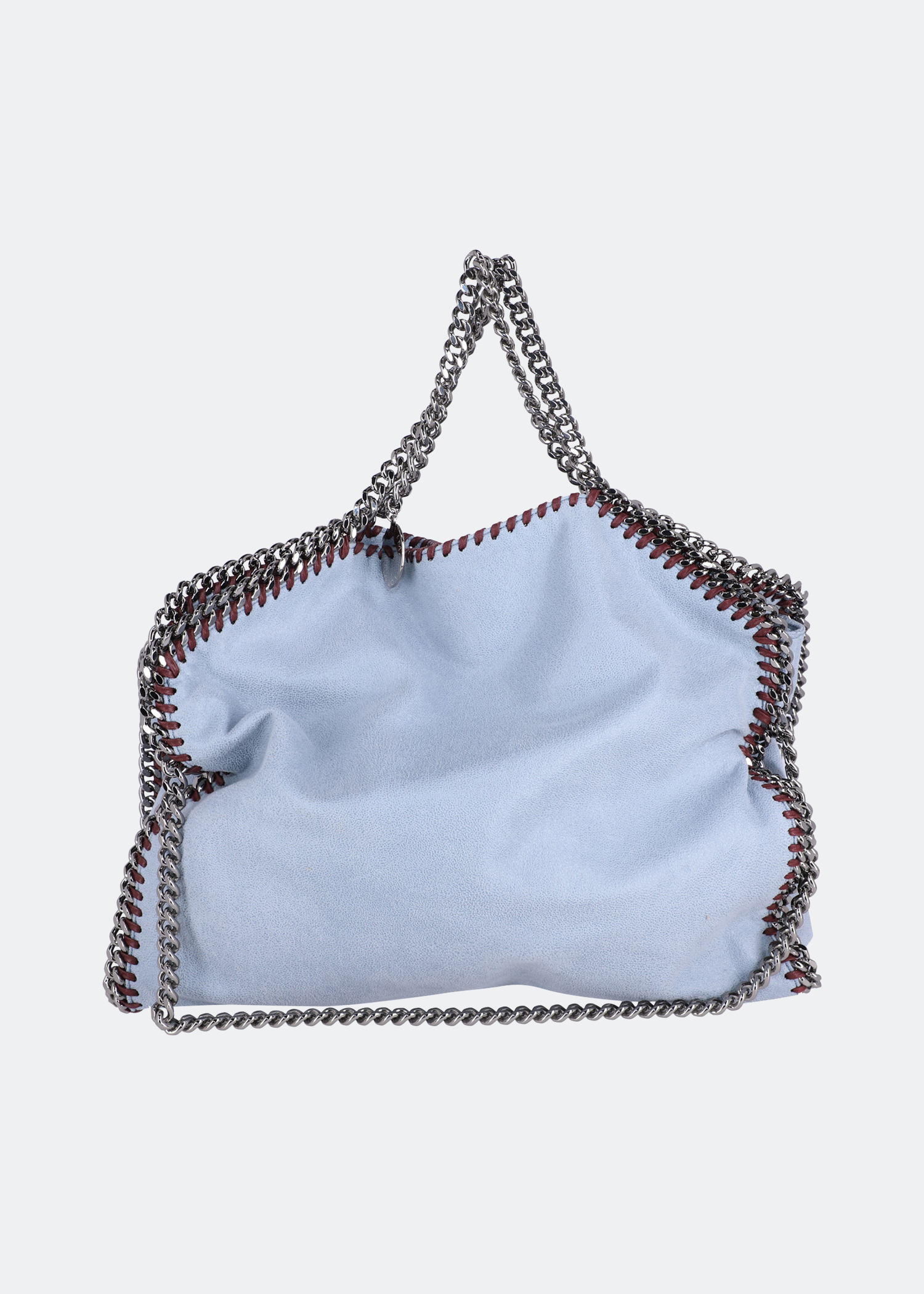 

Falabella tote bag in light blue synthetic leather