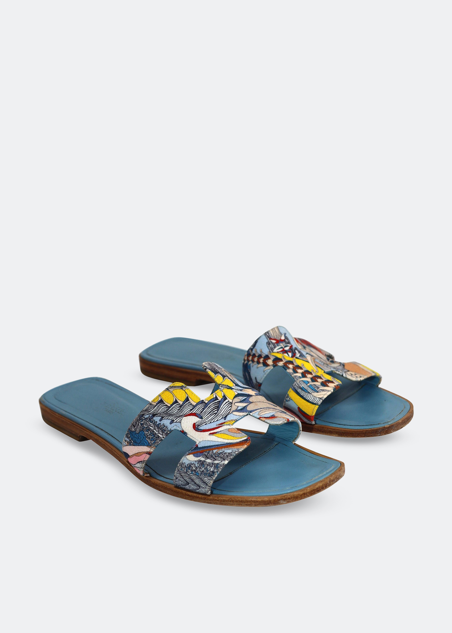 

Oran Fantaisie Botanique sandals, Blue