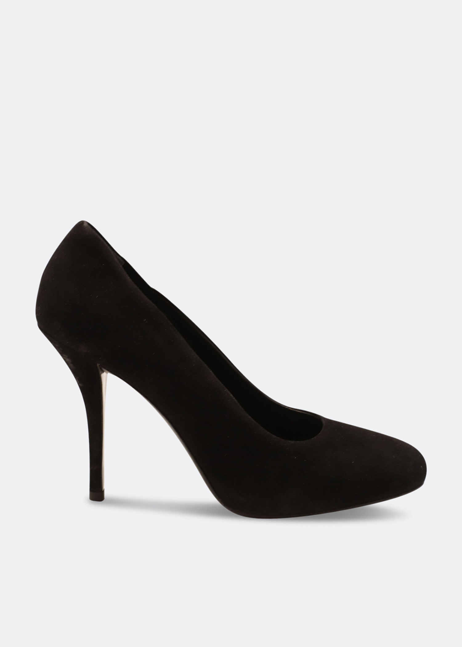 

Suede pumps, Black