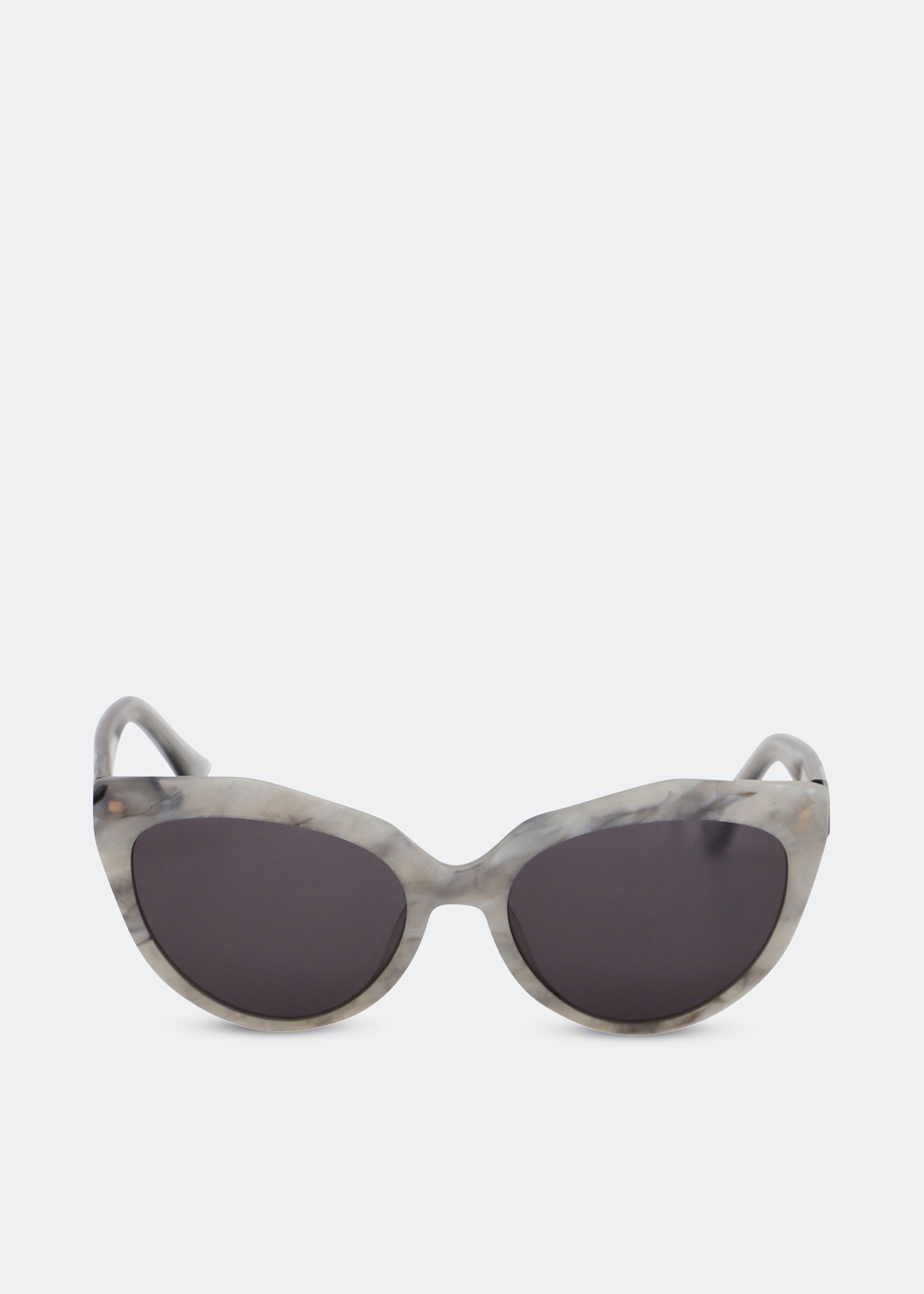 

Marble cat-eye sunglasses, Grey