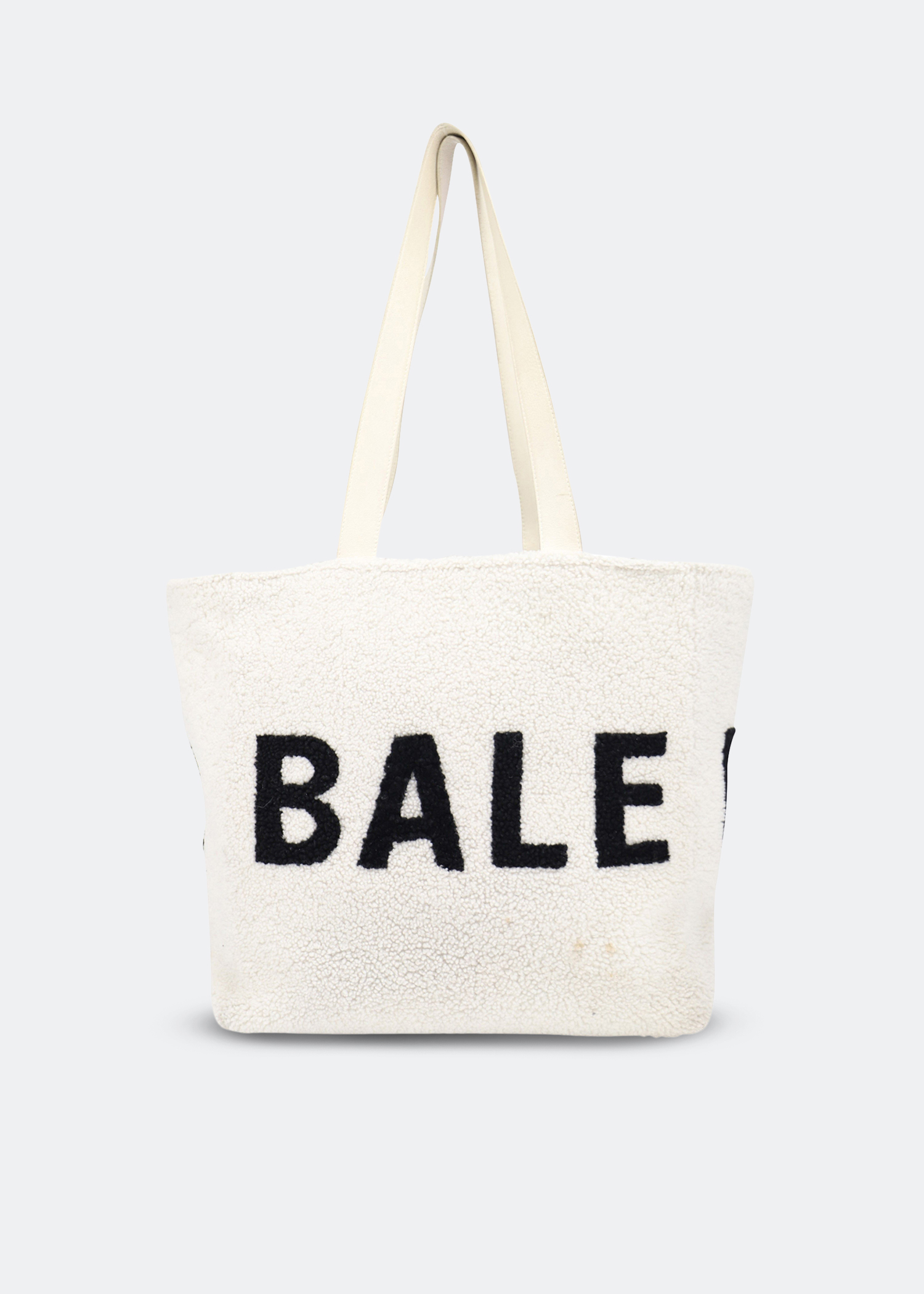 

Logo tote bag, White