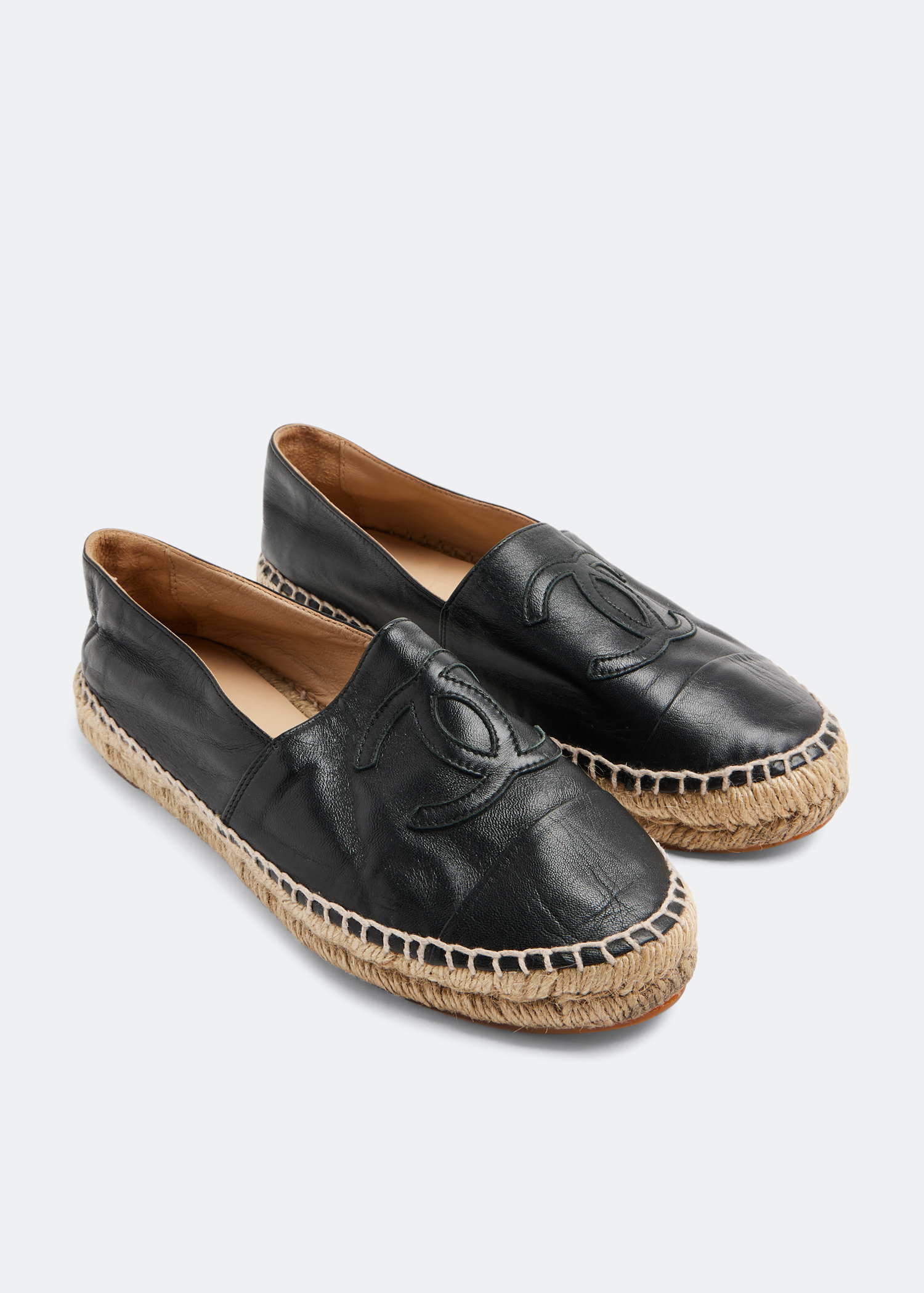 

CC cap-toe espadrilles, Black