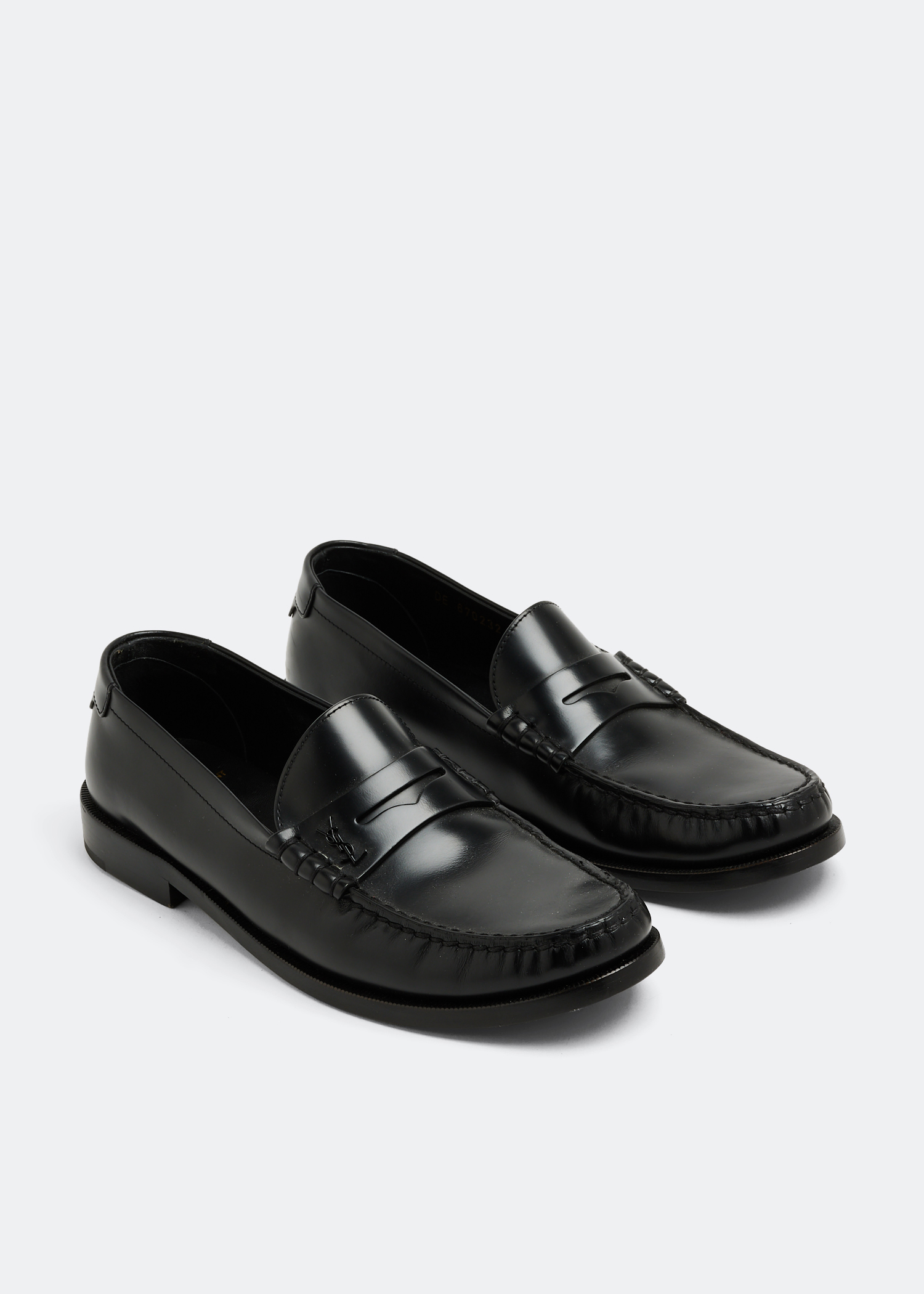 

Le Monogram penny loafers, Black