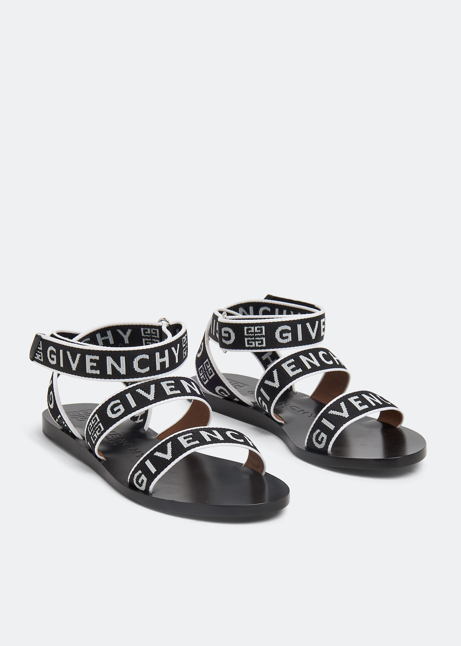 Givenchy logo shop strap slides