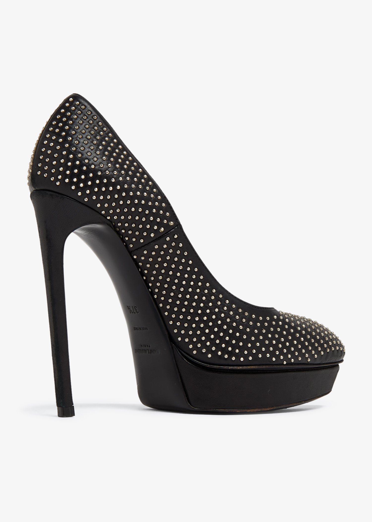 Saint laurent clearance studded pumps