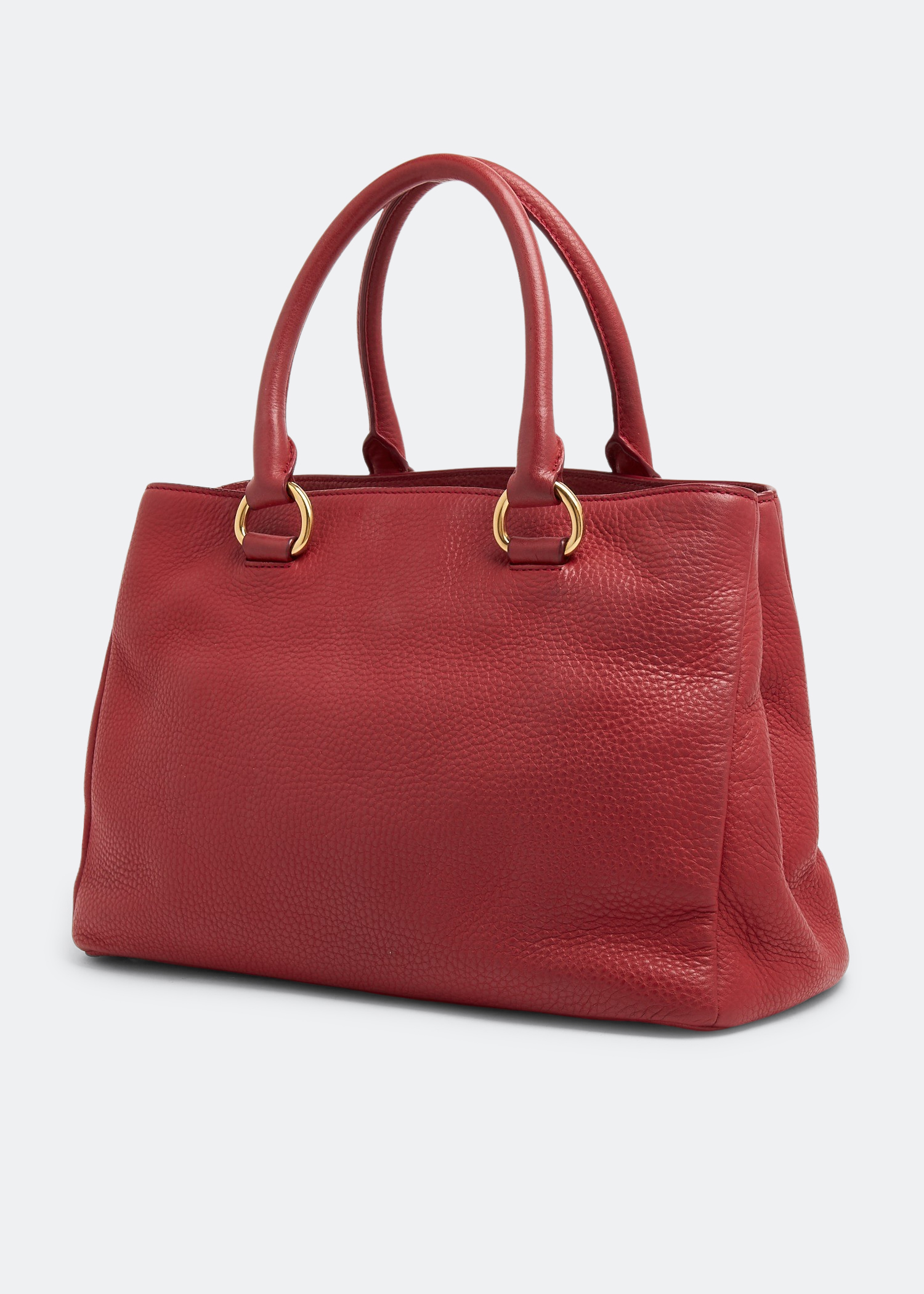 

Vitello Phenix double tote bag, Red