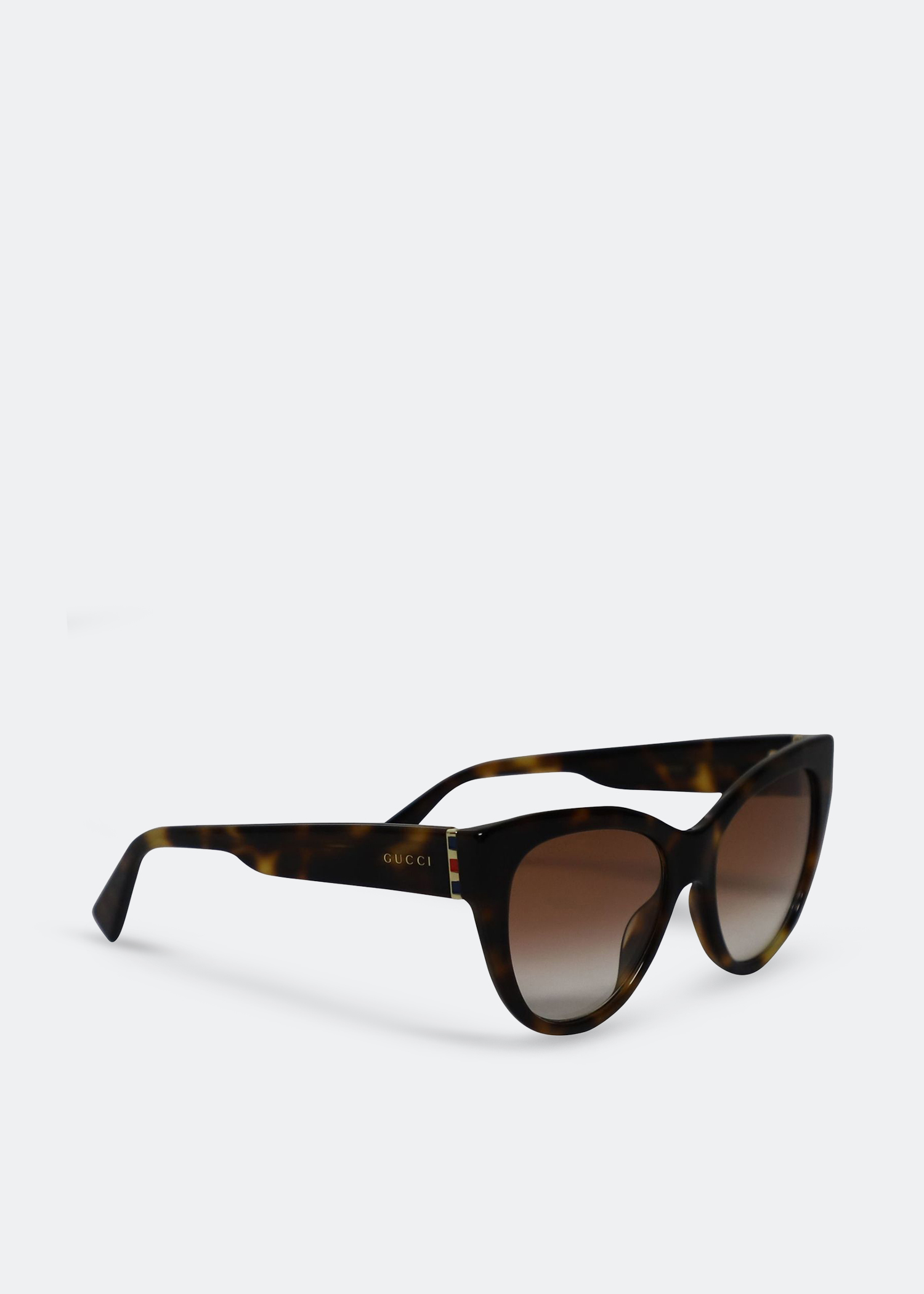 

Tortoiseshell Cat-Eye sunglasses, Brown