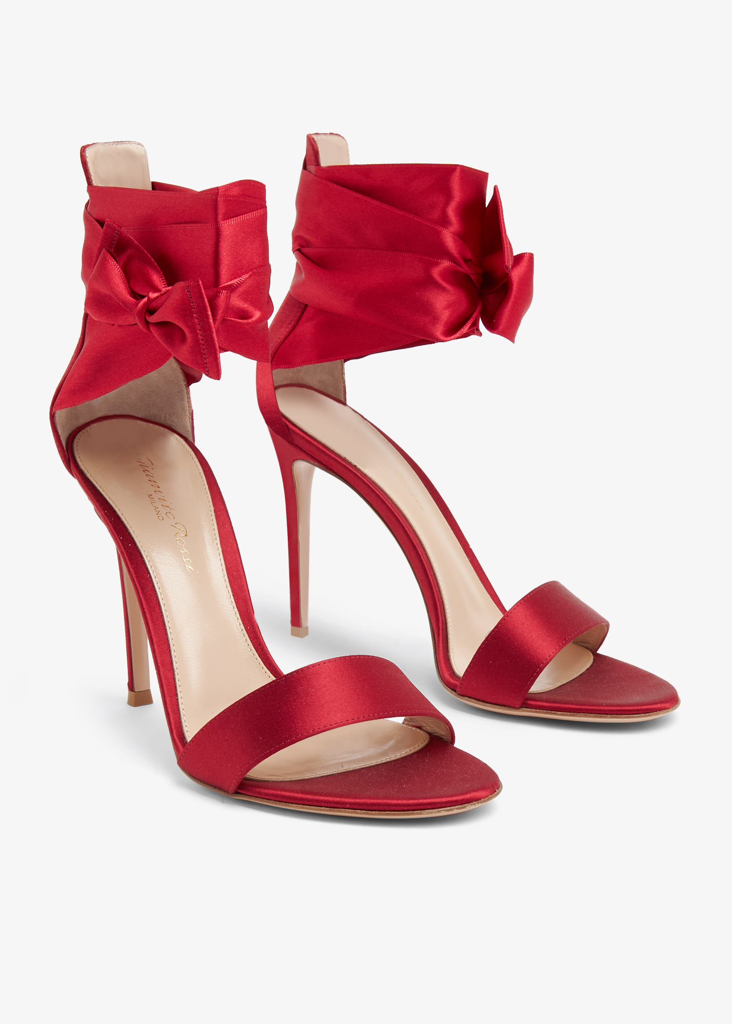 Gianvito rossi best sale red sandals