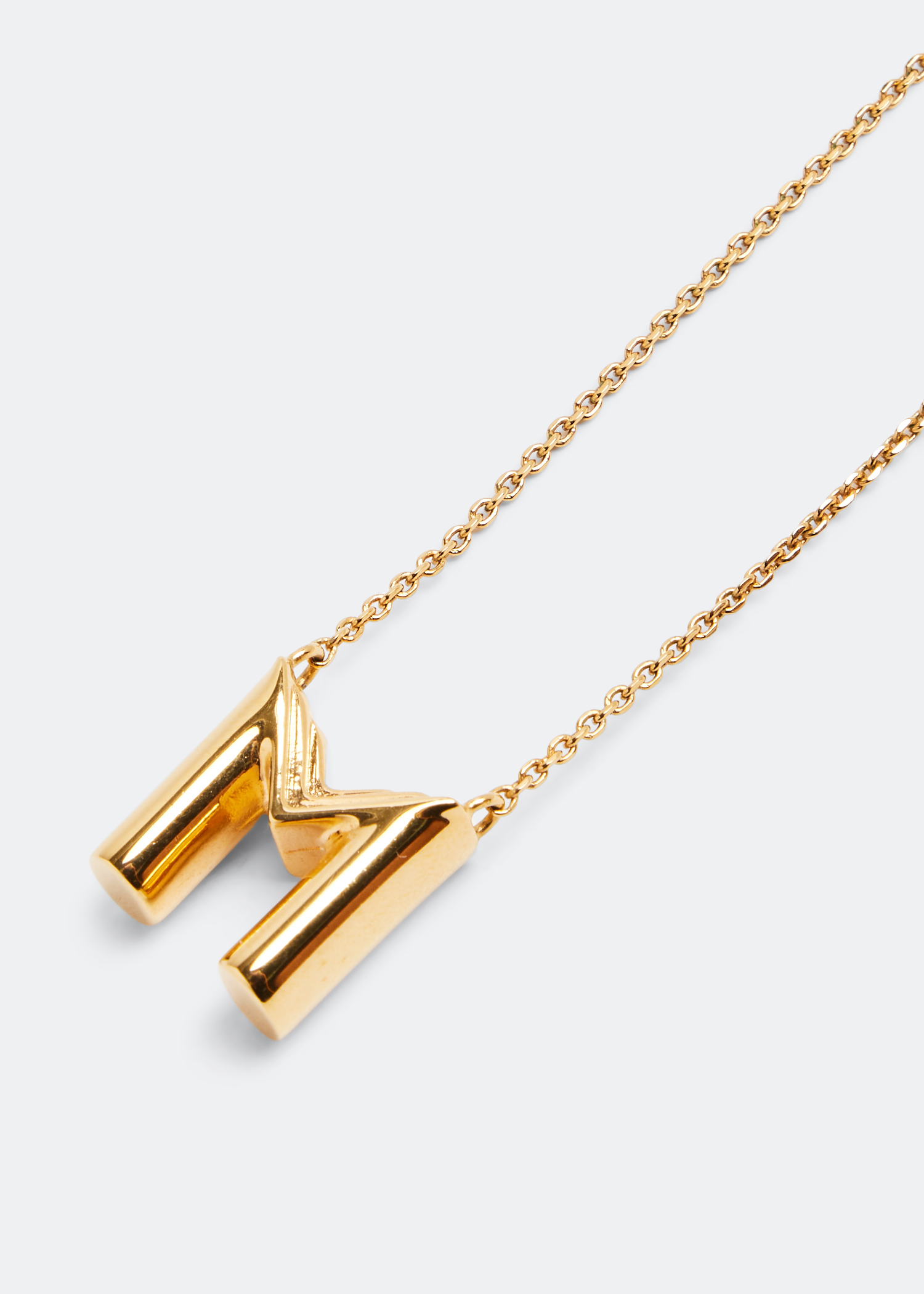 Louis vuitton m on sale necklace