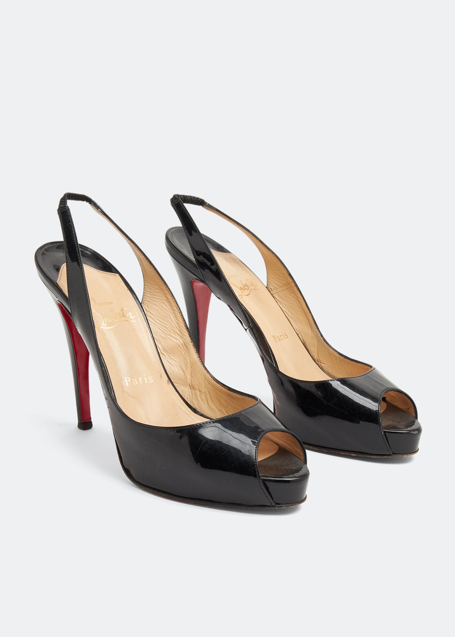 

No Prive peep-toe pumps, Black