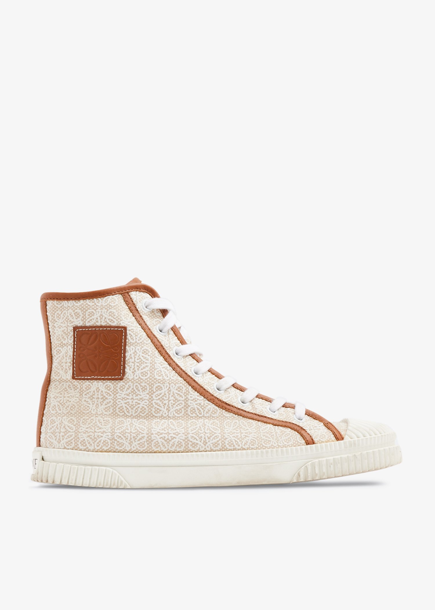 

Anagram high-top sneakers, Beige