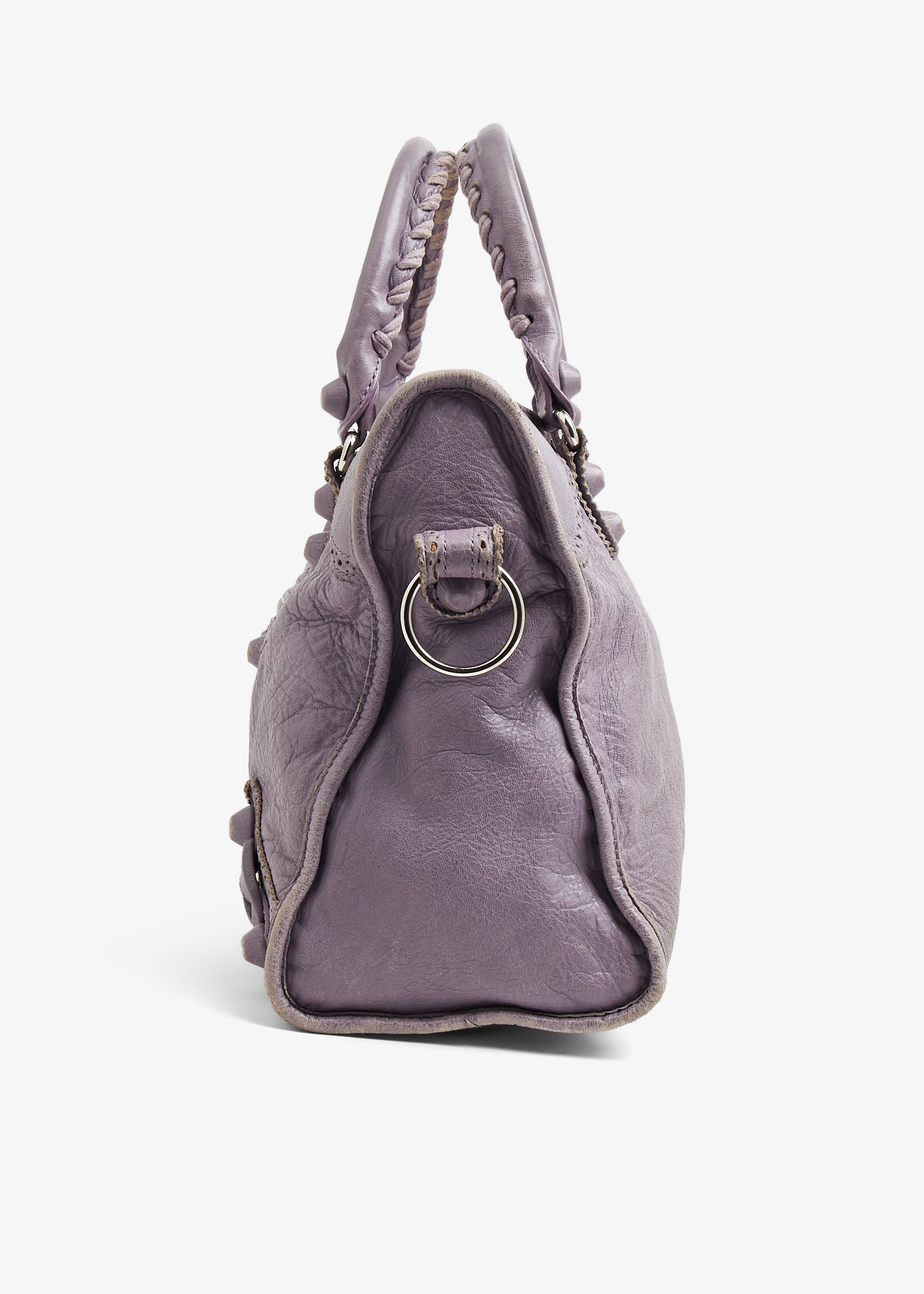 Balenciaga city sales bag purple