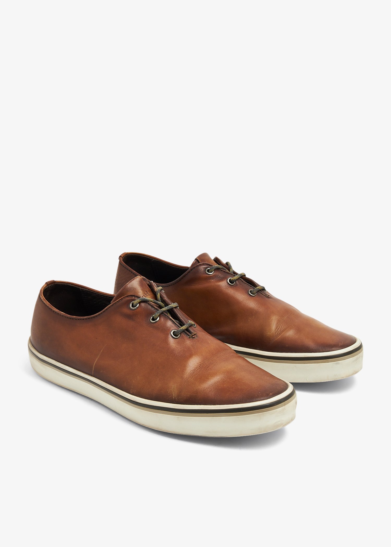 

Leather sneakers, Brown