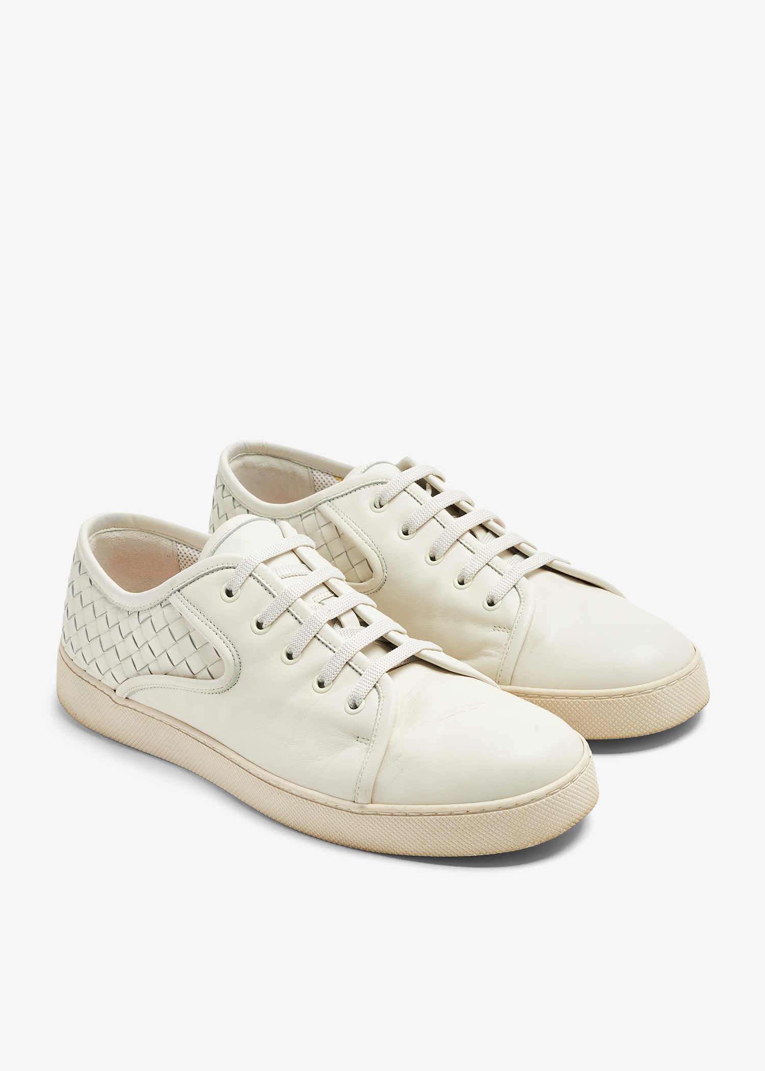 

Dodger intrecciato sneakers, White