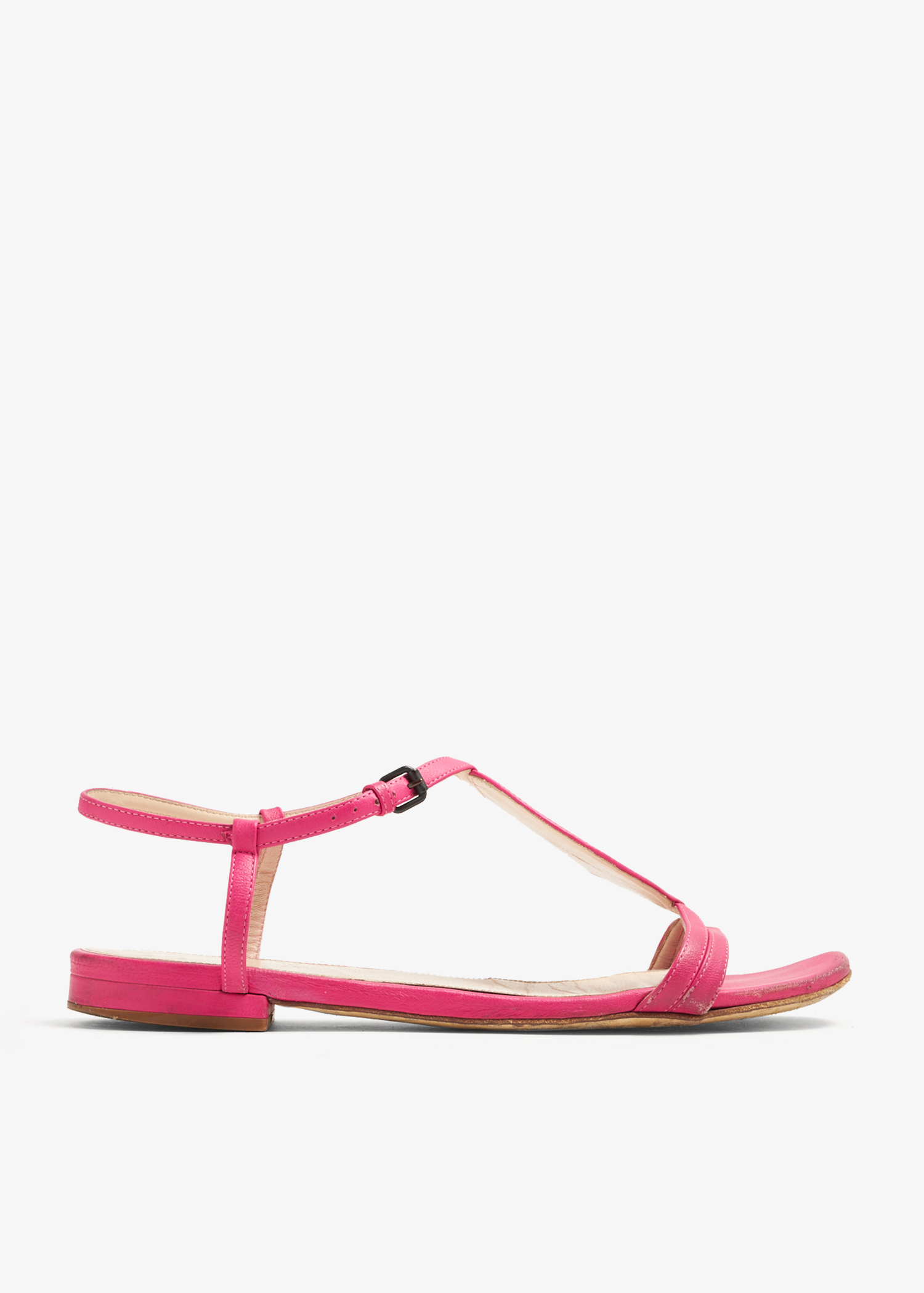 Pimfylm Pig Slippers Women's Flat Sandals Fashion Slides With Soft Leather  Slippers for Summer Hot Pink 7.5 - Walmart.com