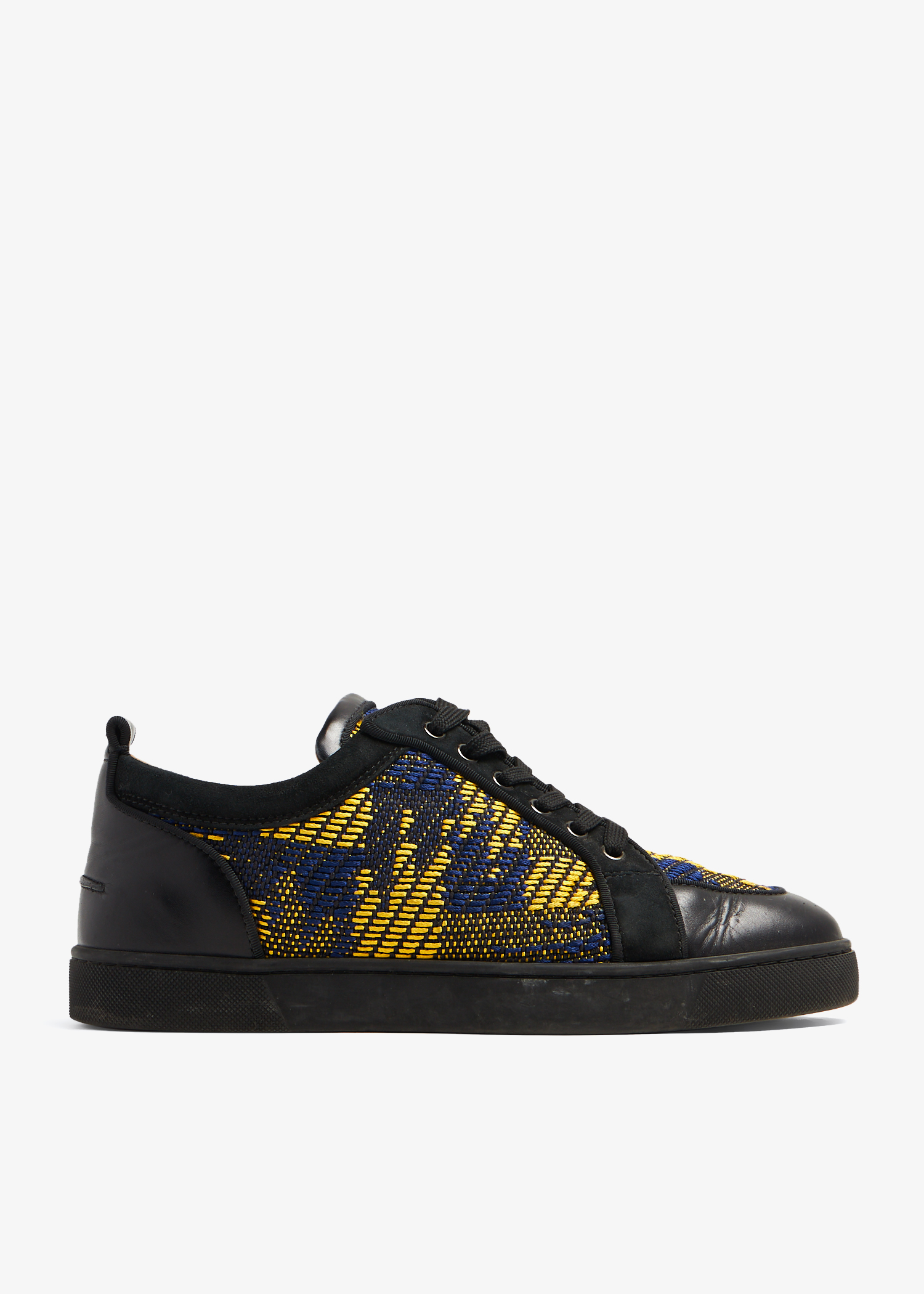 Black python louboutin clearance sneakers