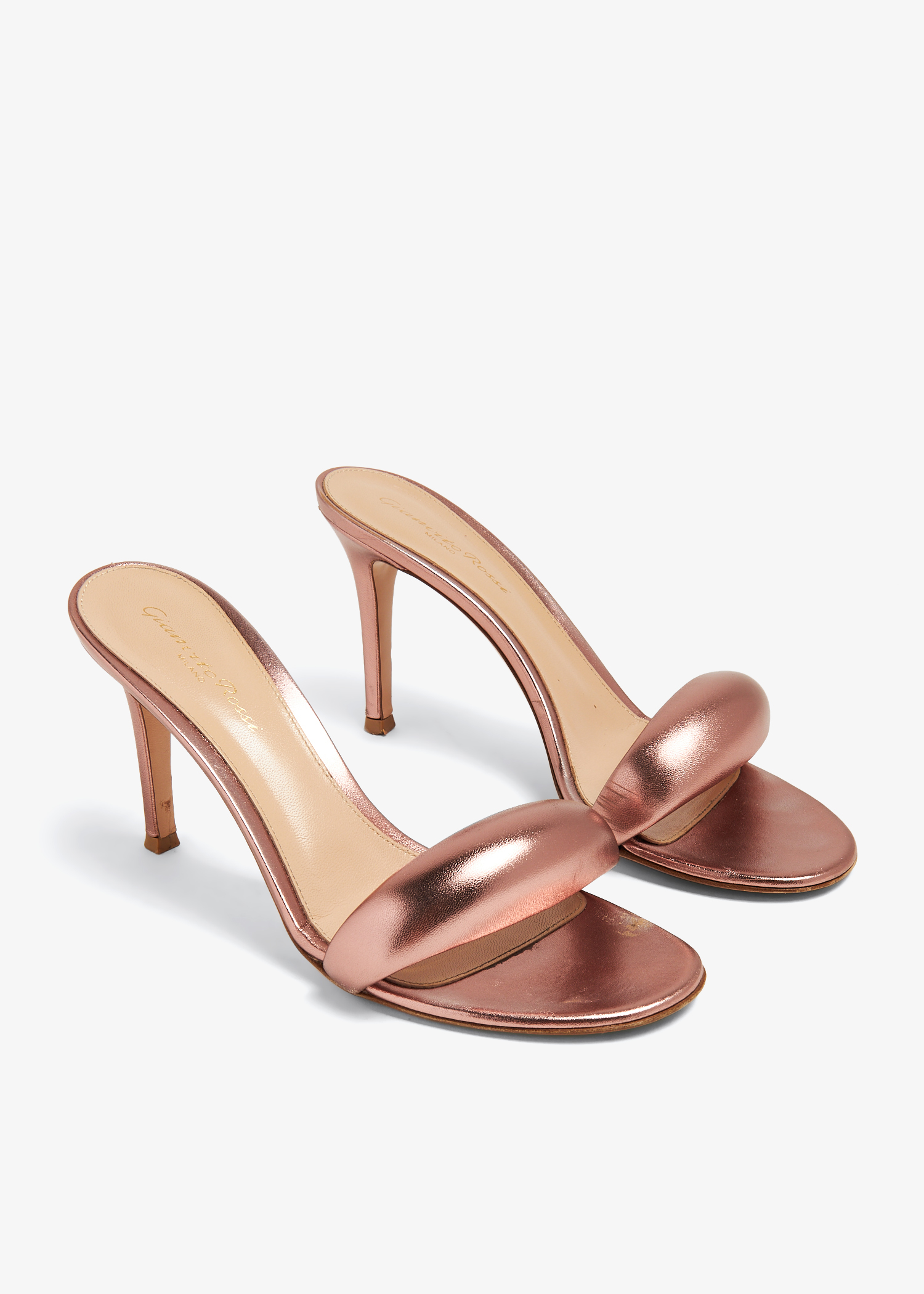 

Bijoux mules, Metallic