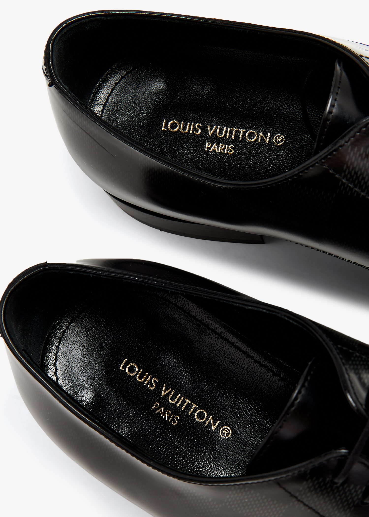 Giày Louis Vuitton Minister Derby Shoes Black 1A5V0P - Authentic-Shoes