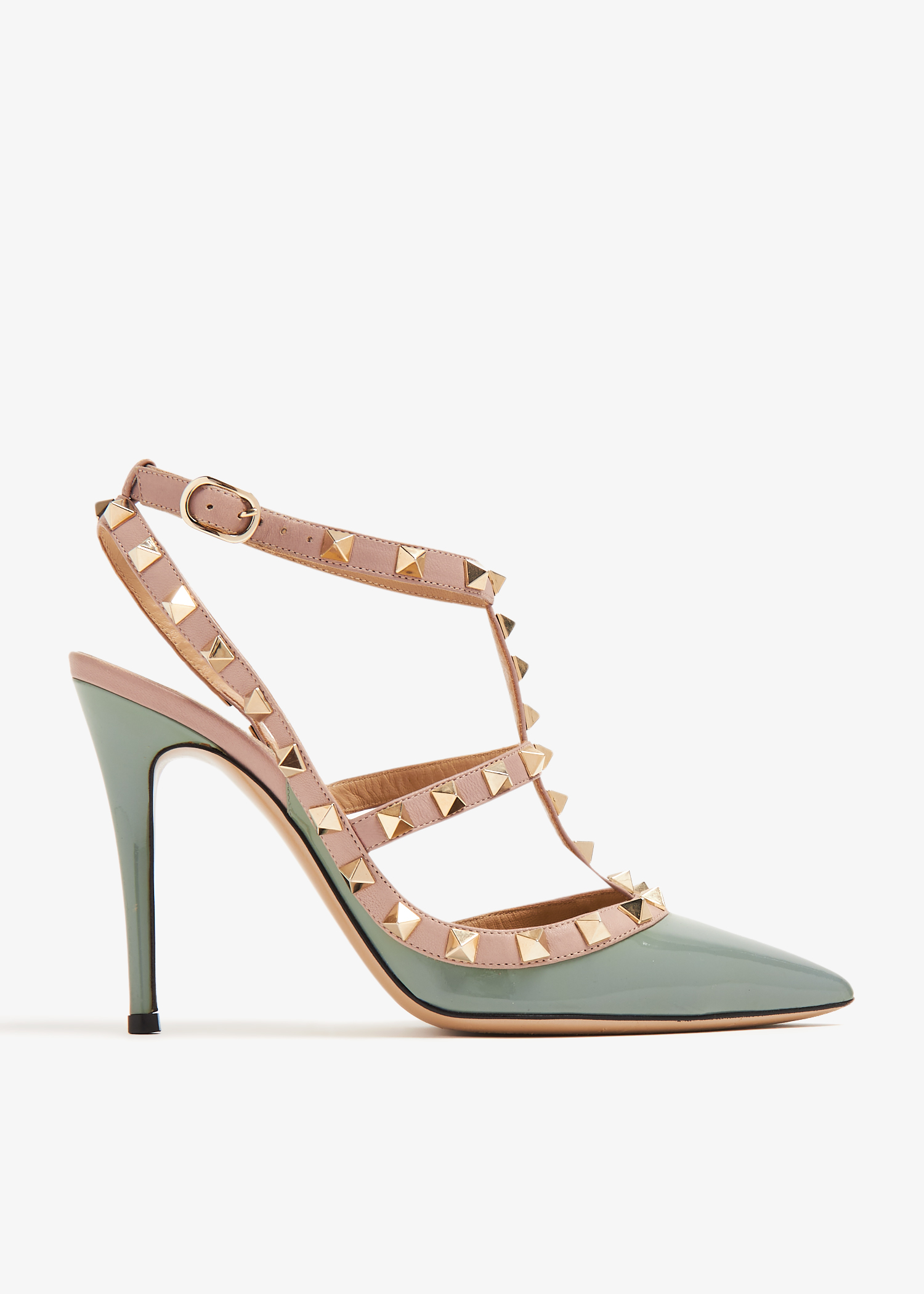 

Rockstud pumps, Green