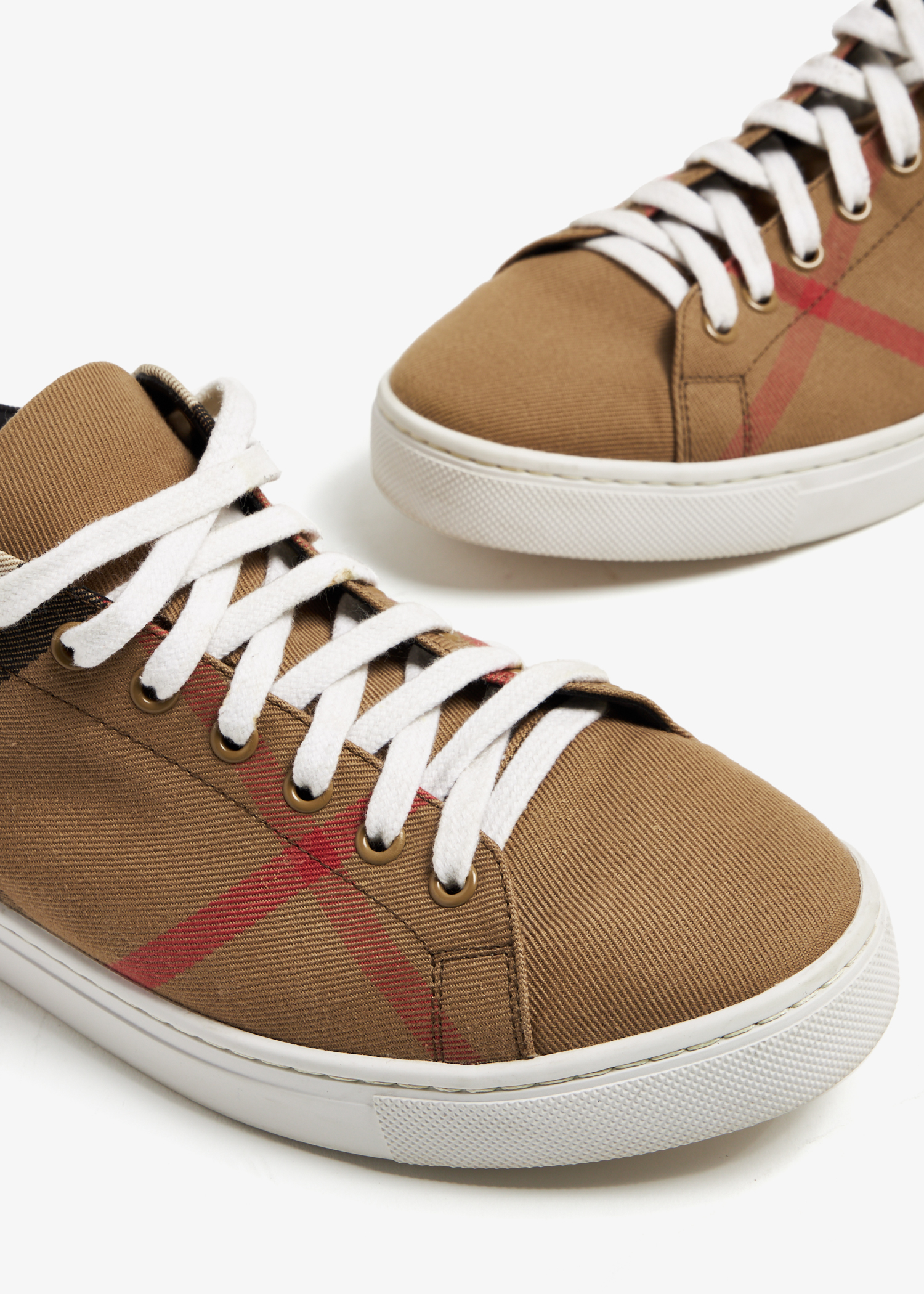 Burberry albert clearance check sneakers