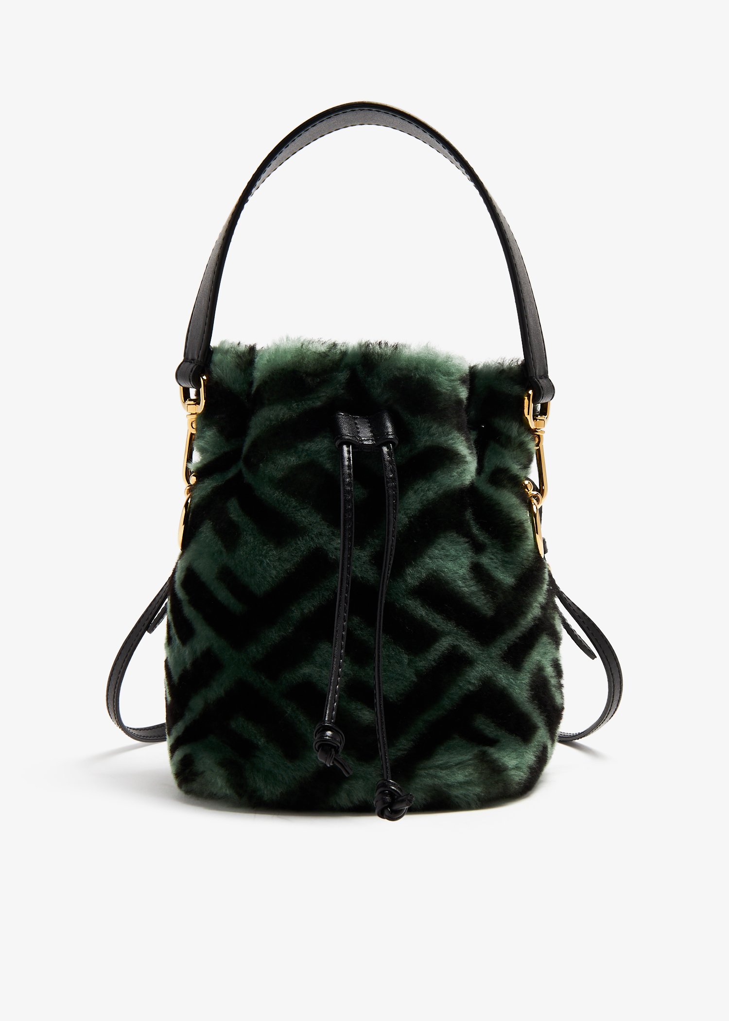 Fendi fur bucket bag online