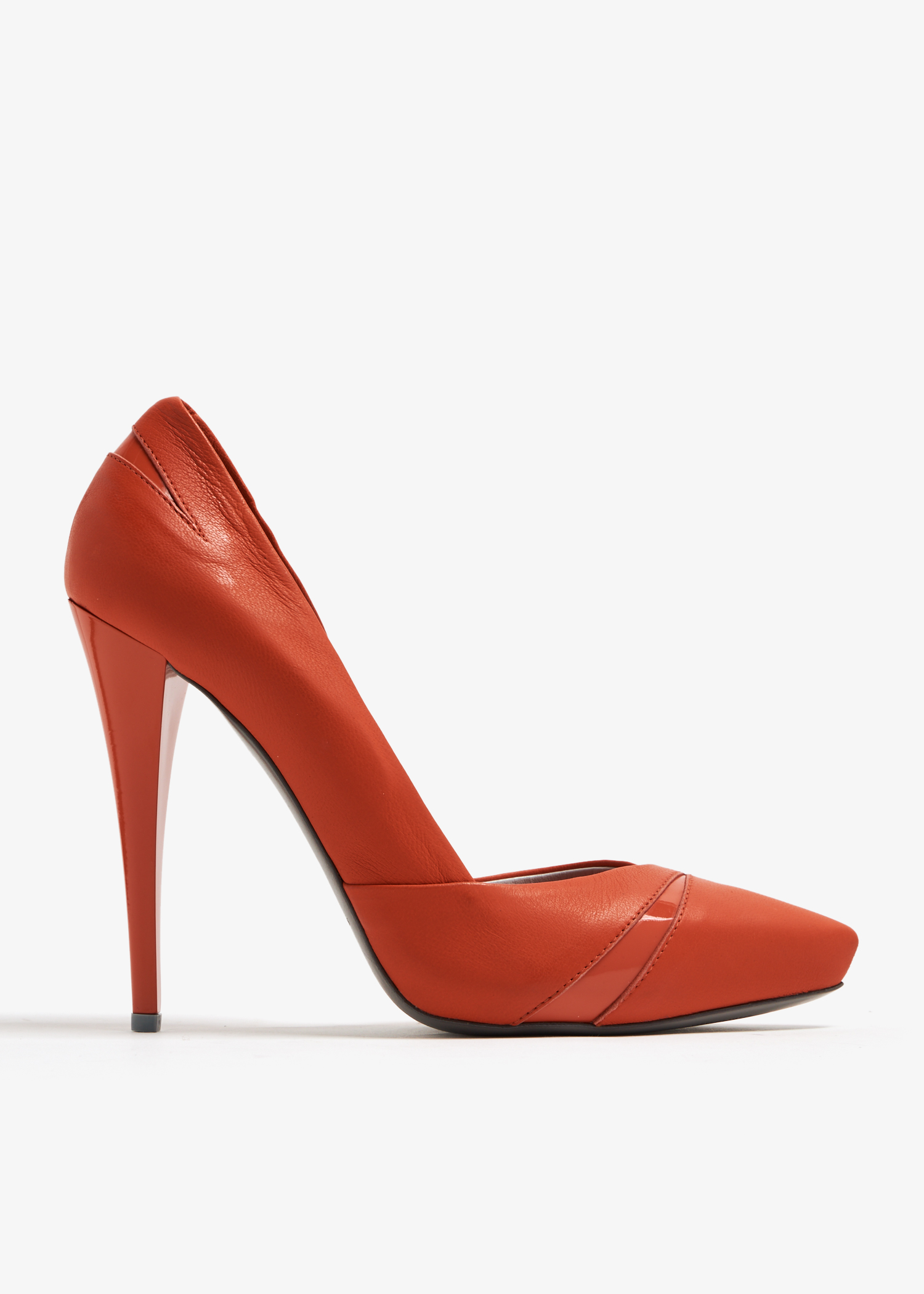 

Lex Punk D'orsay pumps, Orange