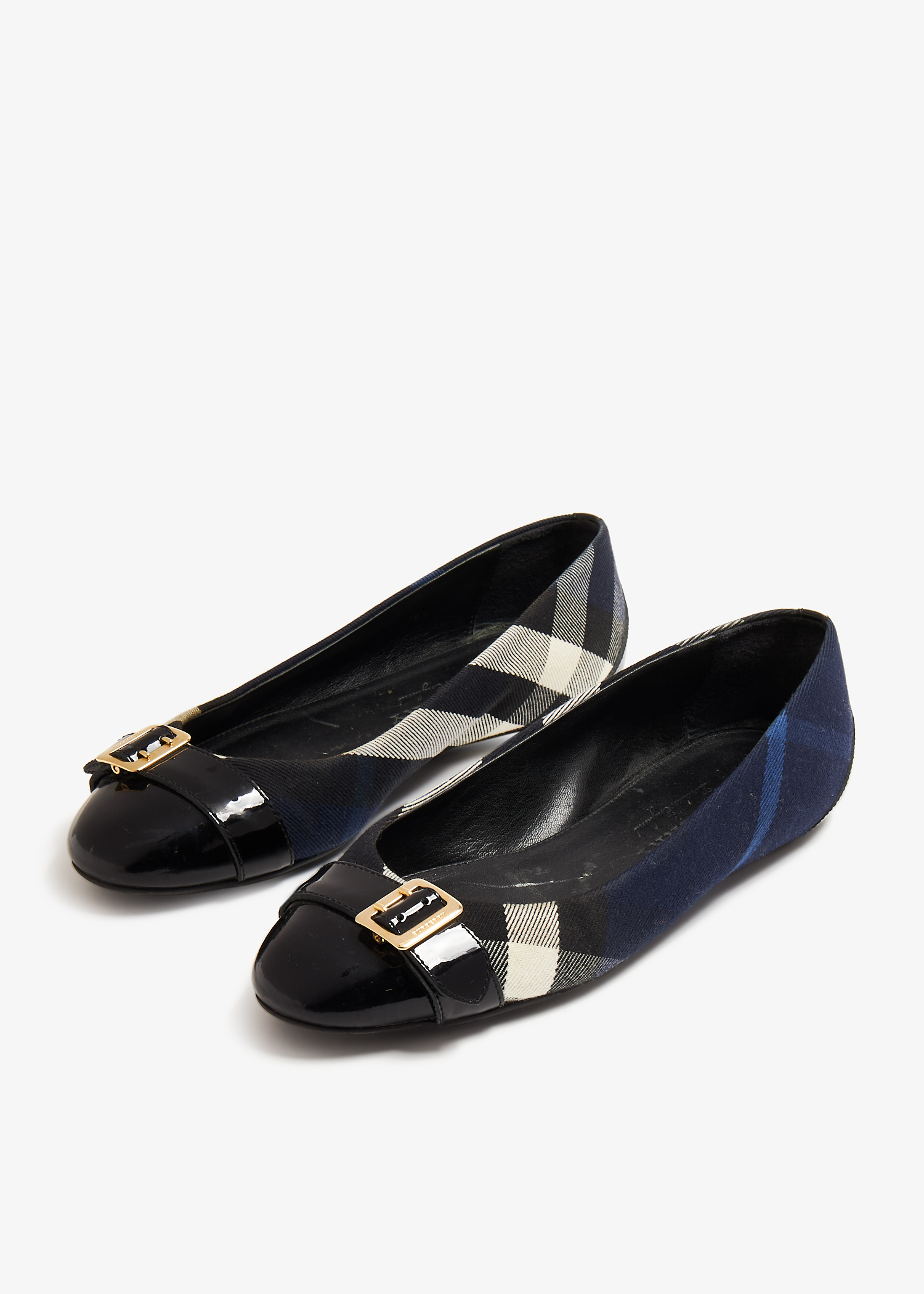 Burberry nova flats best sale