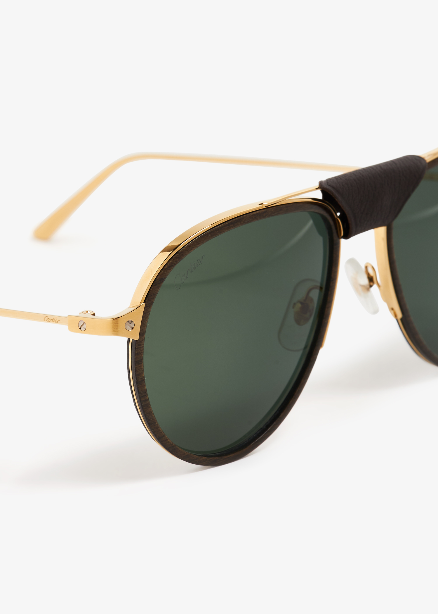 Golden Iced out Cartier Sunglasses at Rs 12000/piece in Surat | ID:  2850299269197