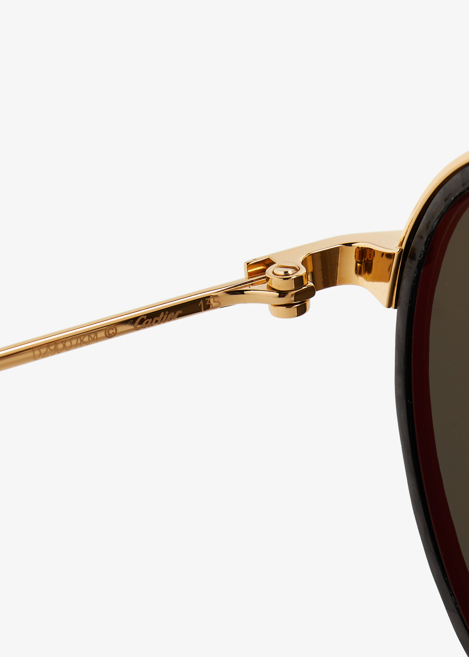 Cartier Gold Square Ladies Sunglasses CT0121SA 001 India | Ubuy