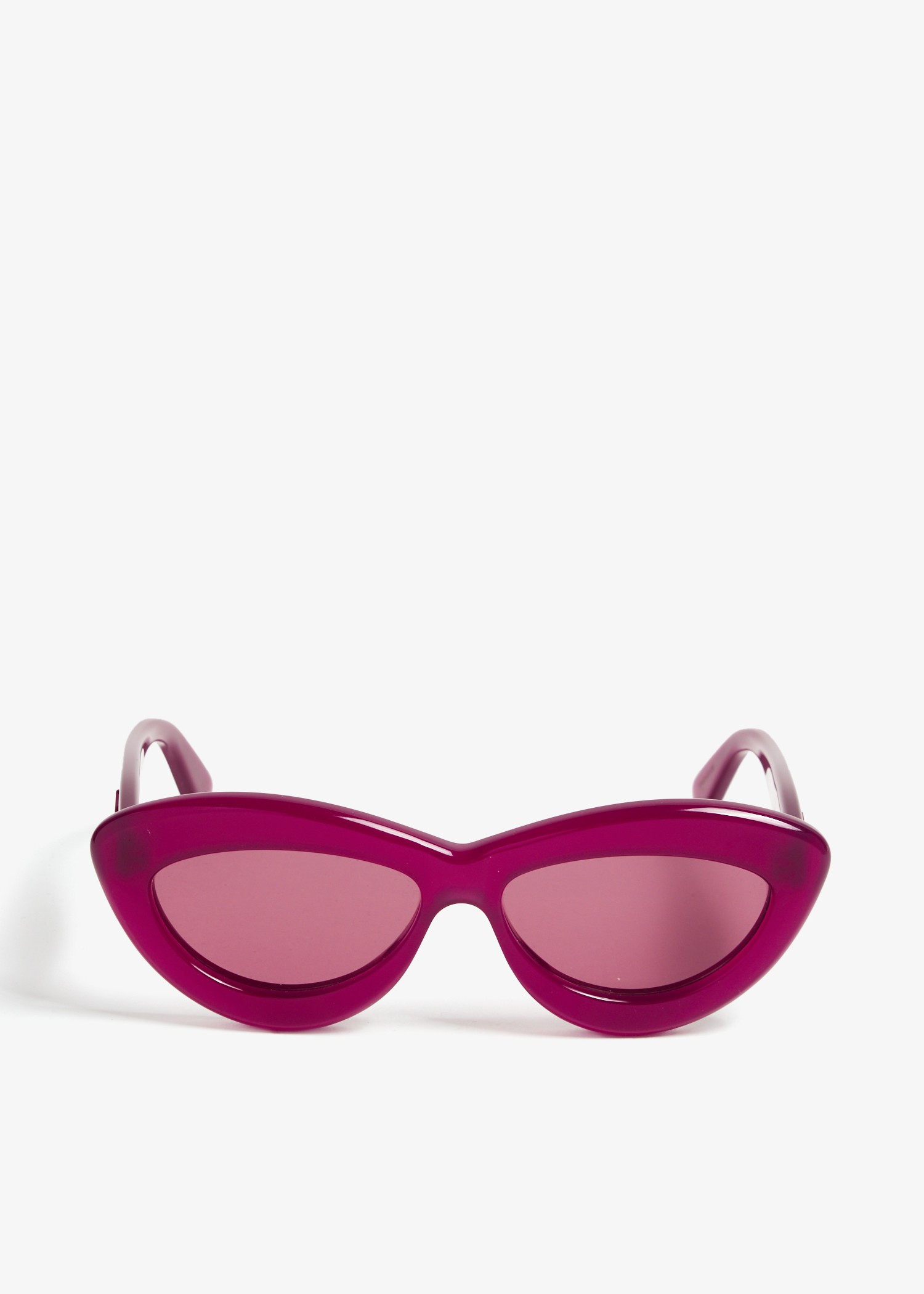 

Curvy Logo cat-eye sunglasses, Pink