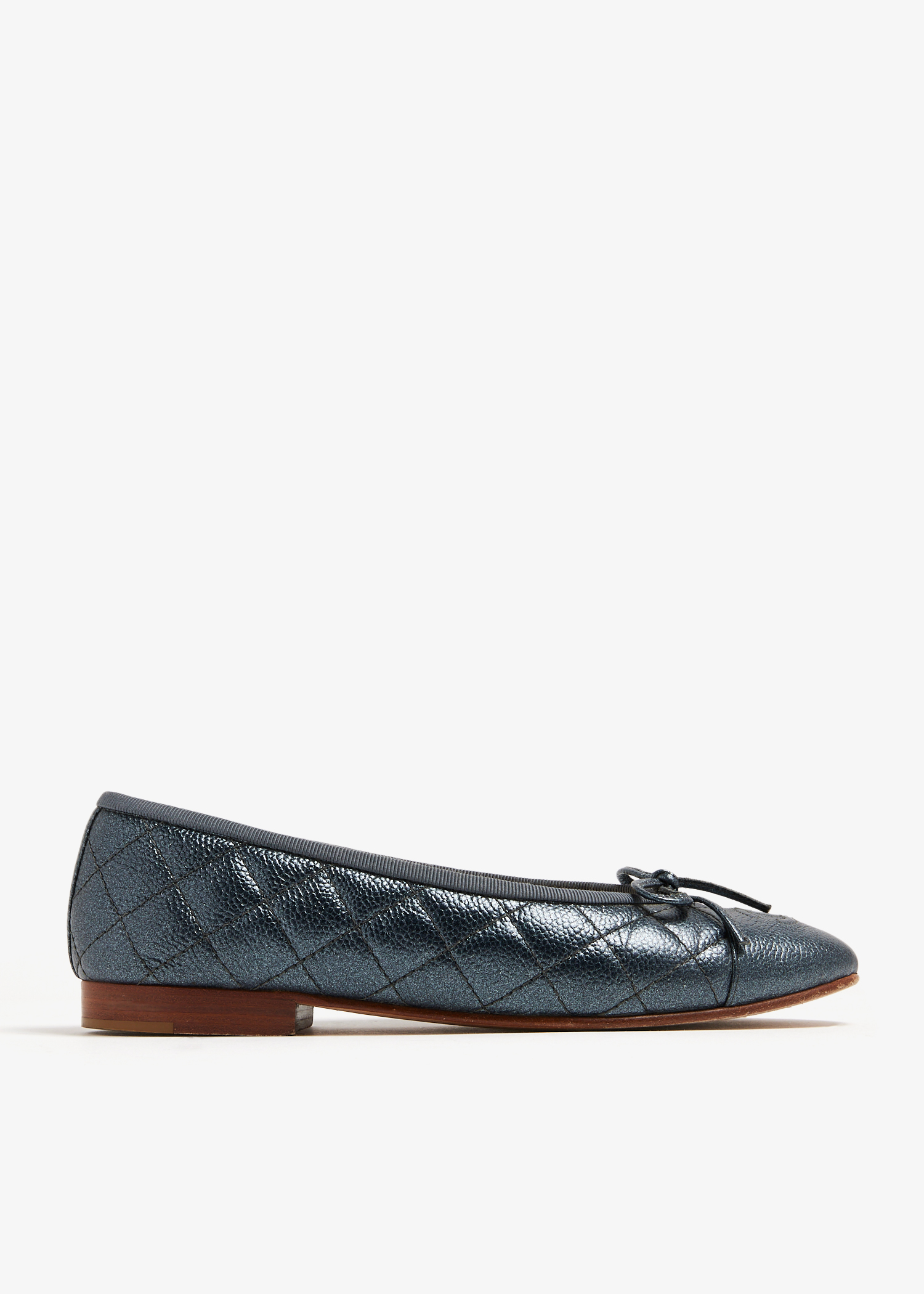 

CC cap-toe bow ballerinas, Blue