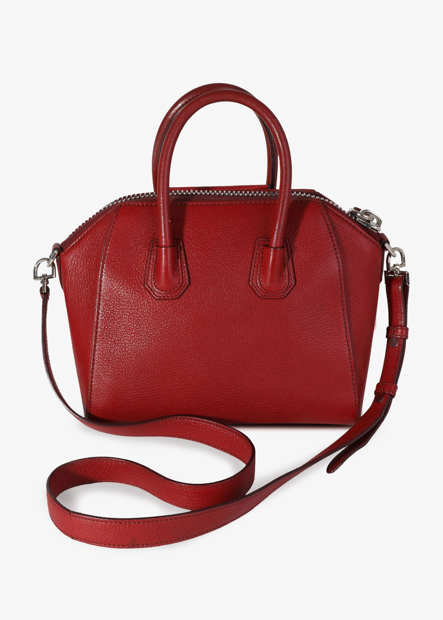 Givenchy Pre Loved Mini Antigona bag for Women Red in Bahrain Level Shoes