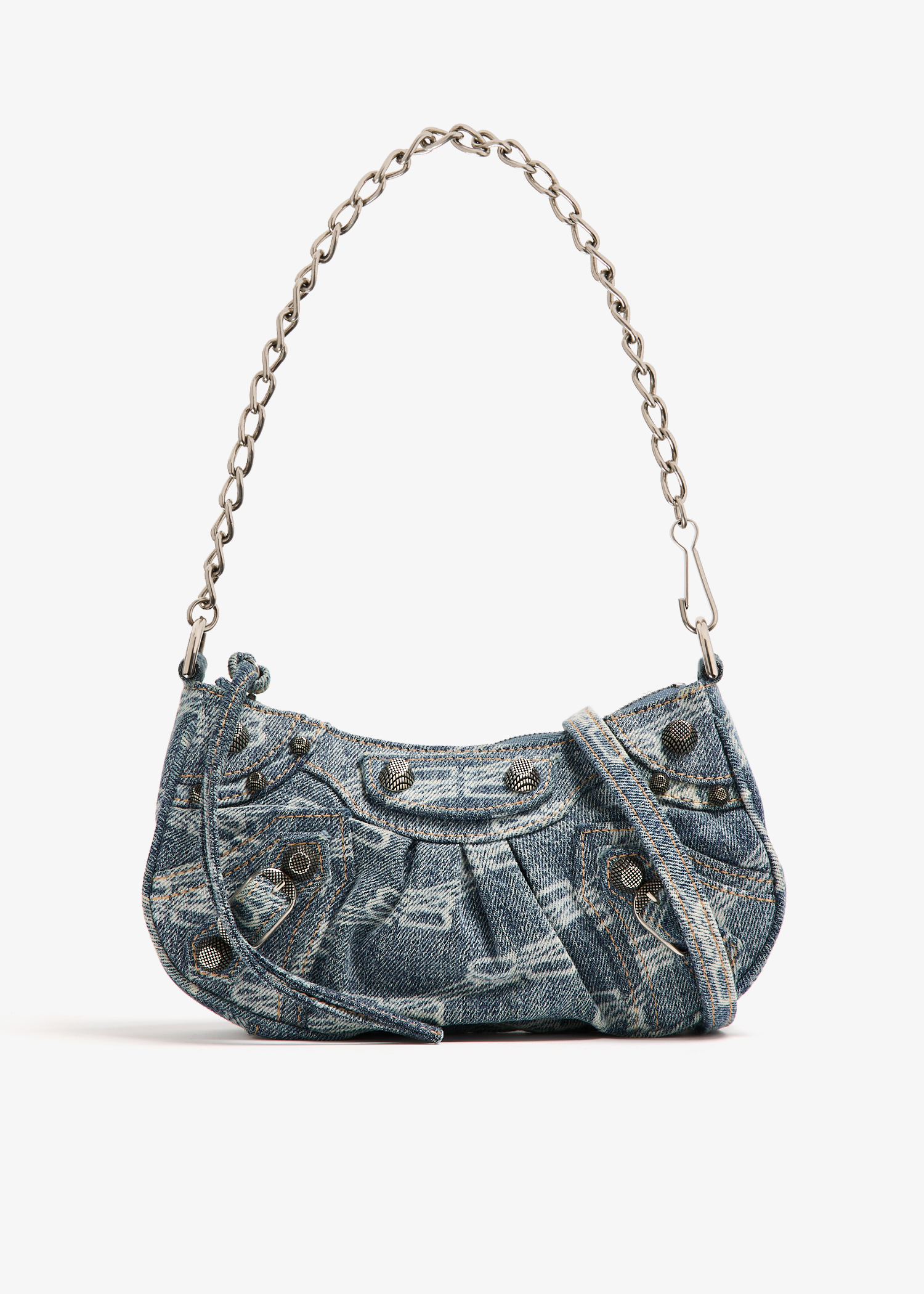 

Le Cagole mini chain bag, Blue