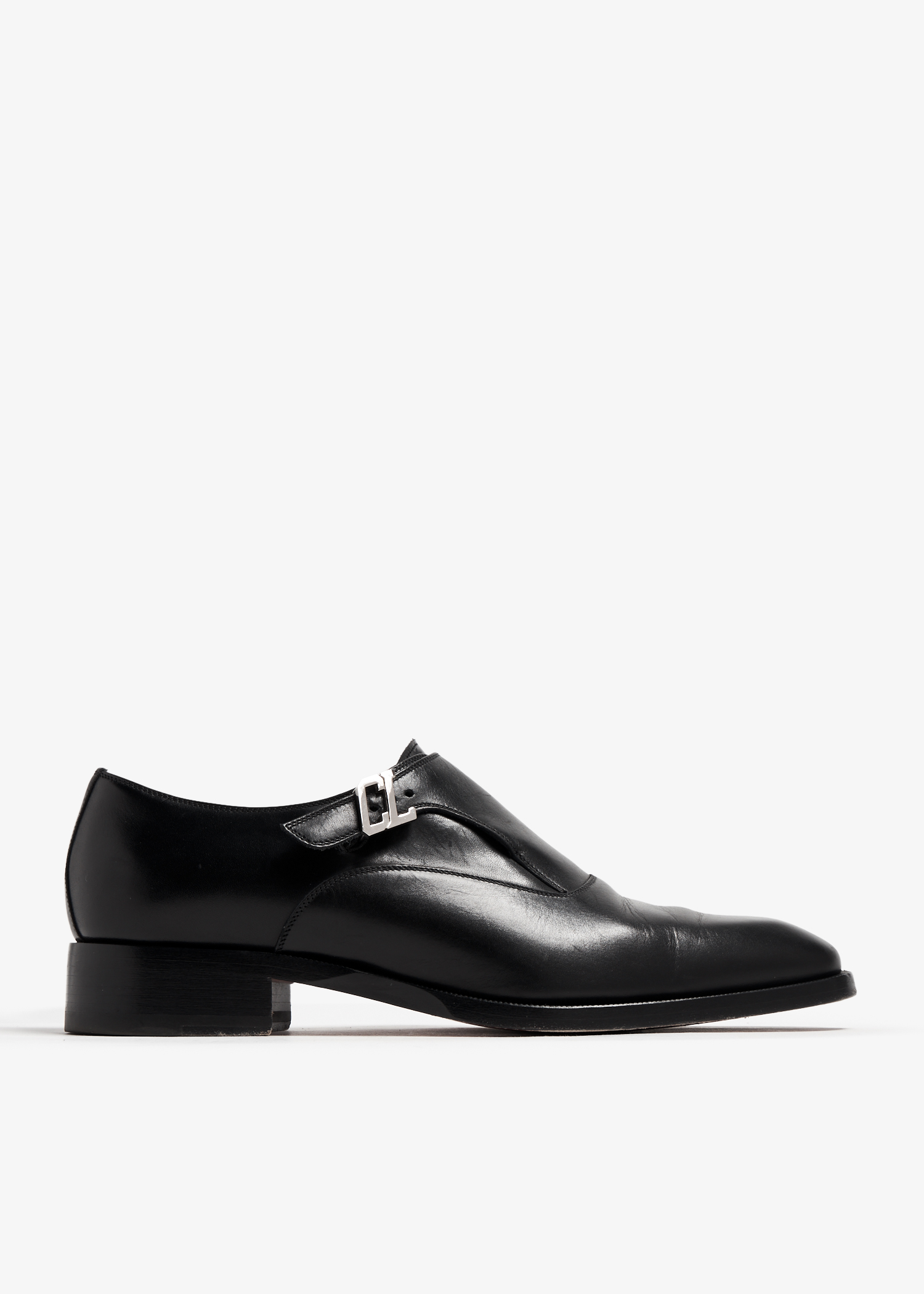 

John monk strap shoes, Black