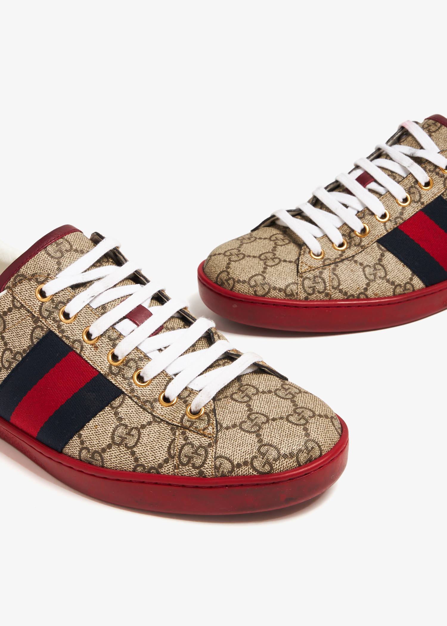 Gucci women's supreme sneakers best sale