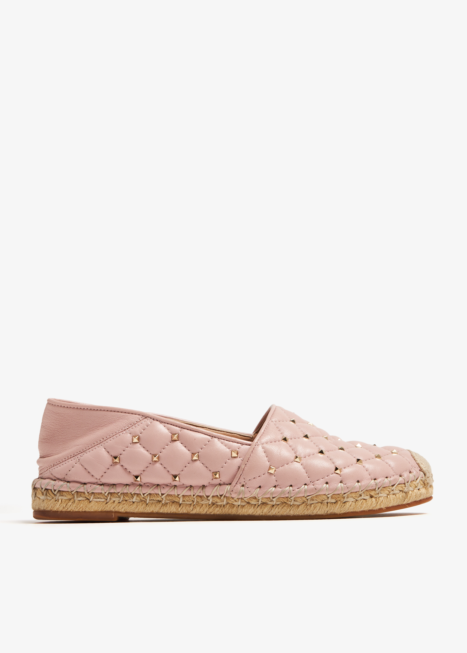 

Rockstud espadrilles, Pink