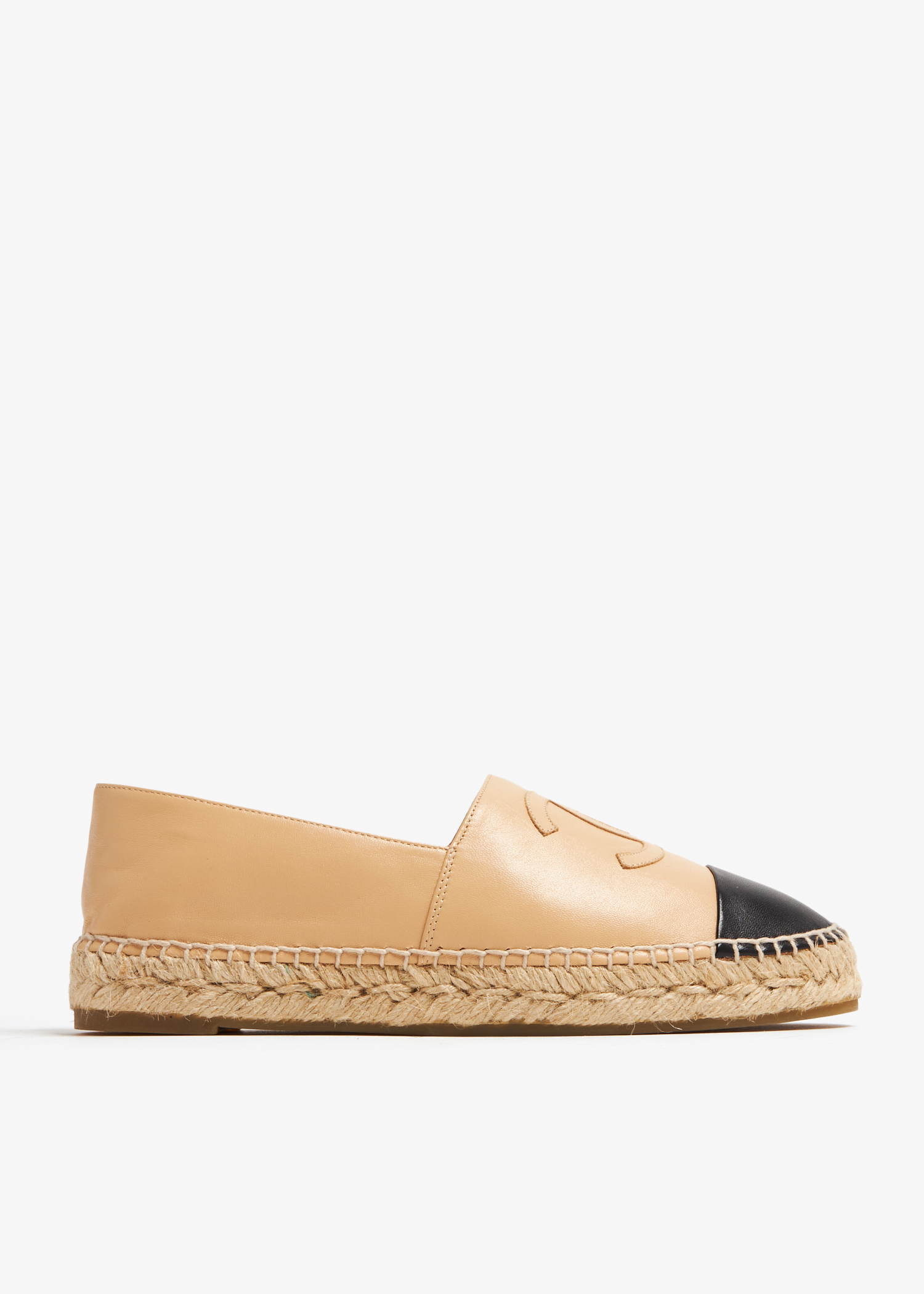 

CC logo espadrilles, Beige