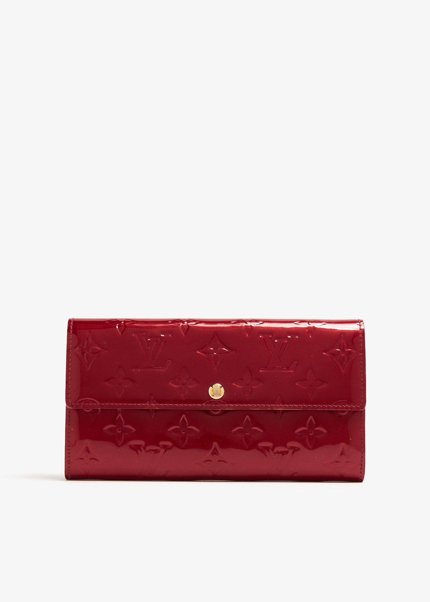 

Monogram vernis Sarah wallet, Red