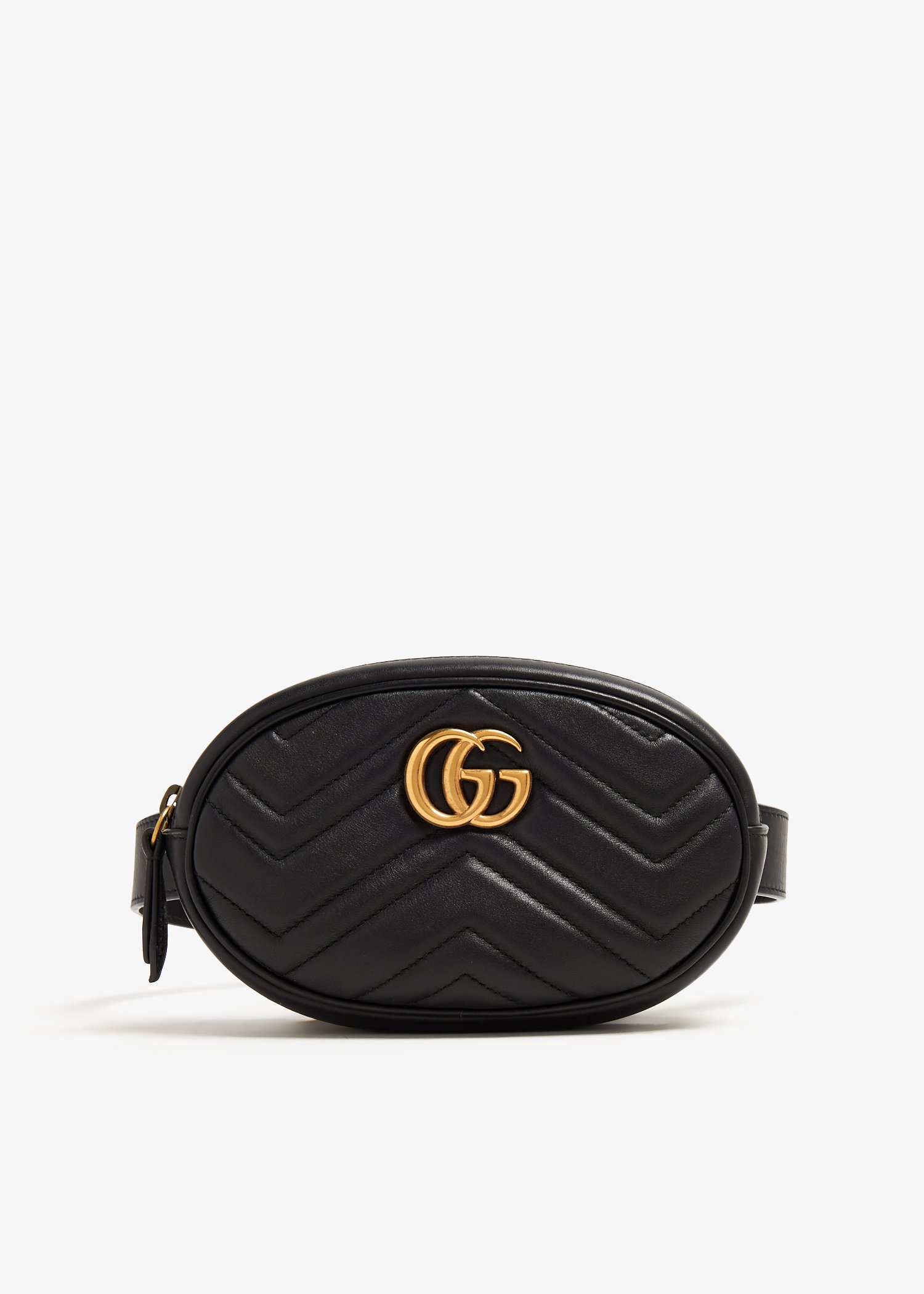 

GG Marmont belt bag, Black