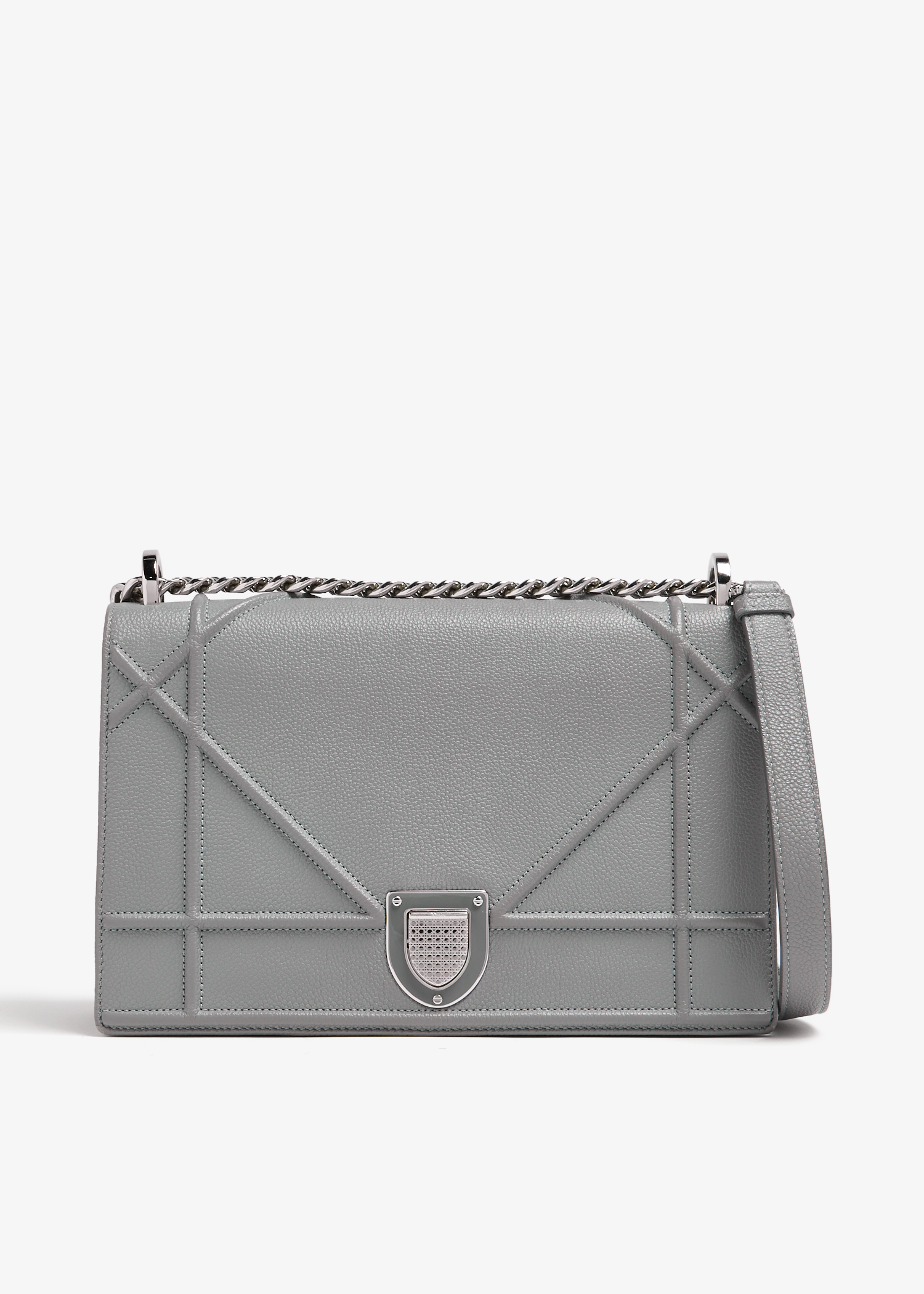 

Diorama Medium Flap bag, Grey