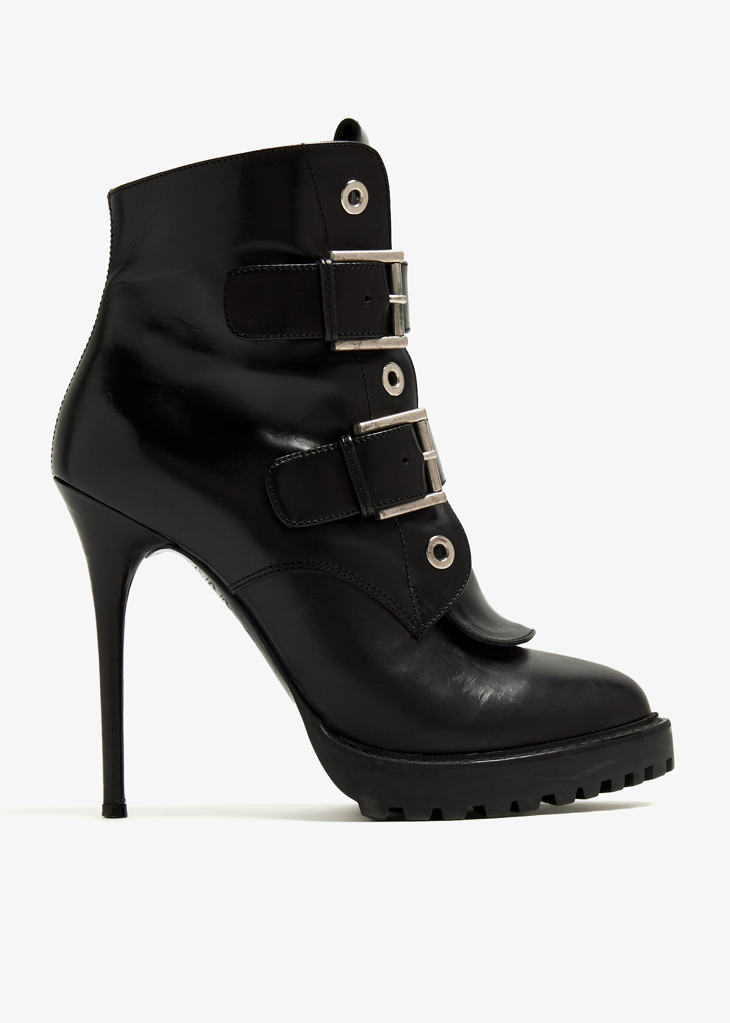 Alexander mcqueen biker boots best sale