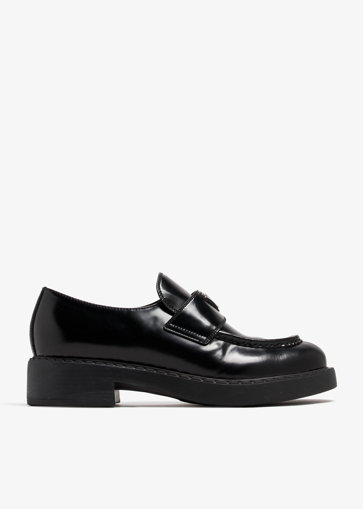 

Leather loafers, Black