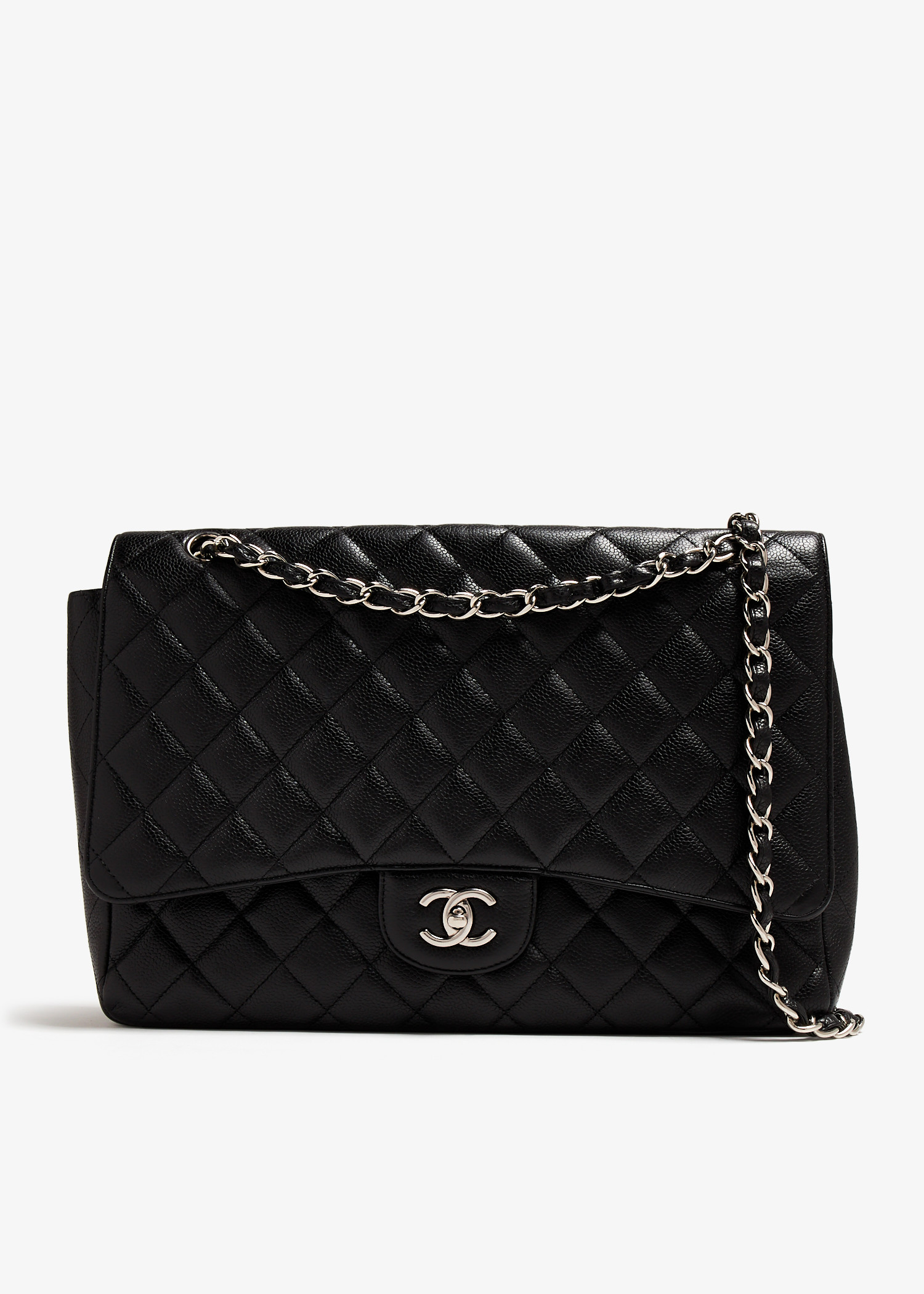 

Maxi Classic Flap bag, Black