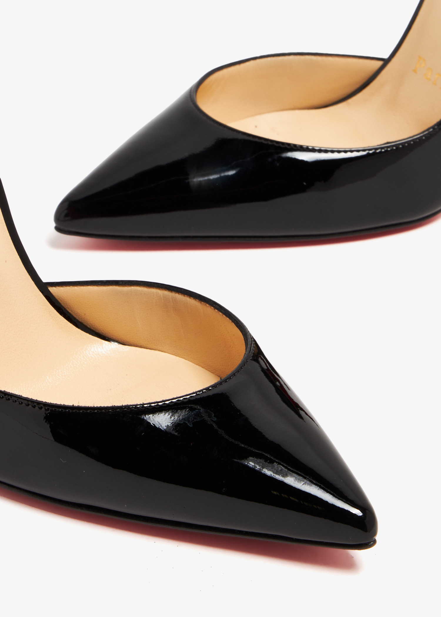 Christian Louboutin Pre-Loved Iriza 100 pumps for Women - Black in Kuwait |  Level Shoes